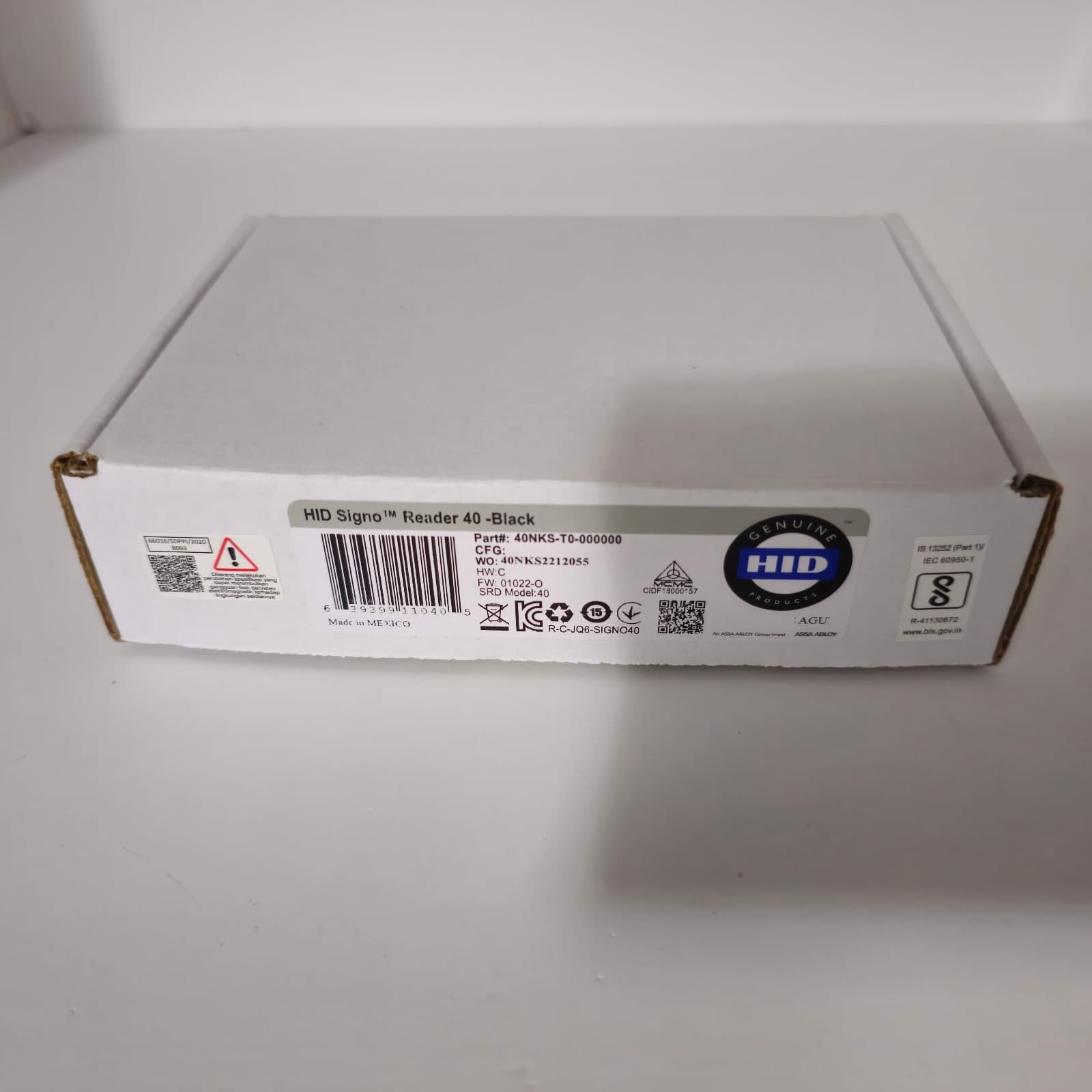 HID Signo 40 Smart Card Reader - Black (40NKS-T0-000000) New 2