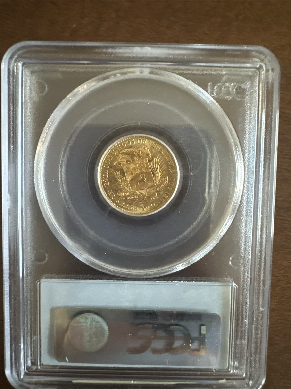 1930 Venezuela Gold 10 Bolivar PCGS MS 67  Super Coin 2