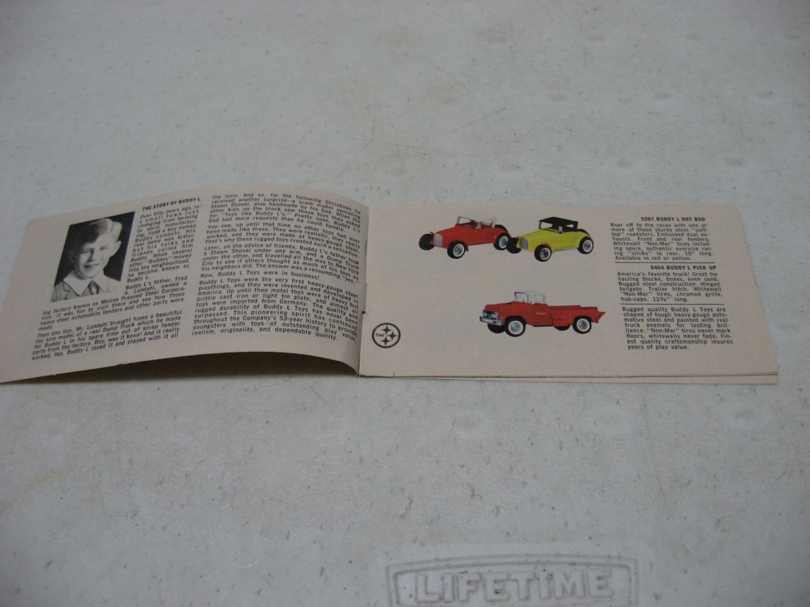 1965 Buddy L Pocket Catalog 5-3/8" by 2-7/8" Vintage Advertising 2