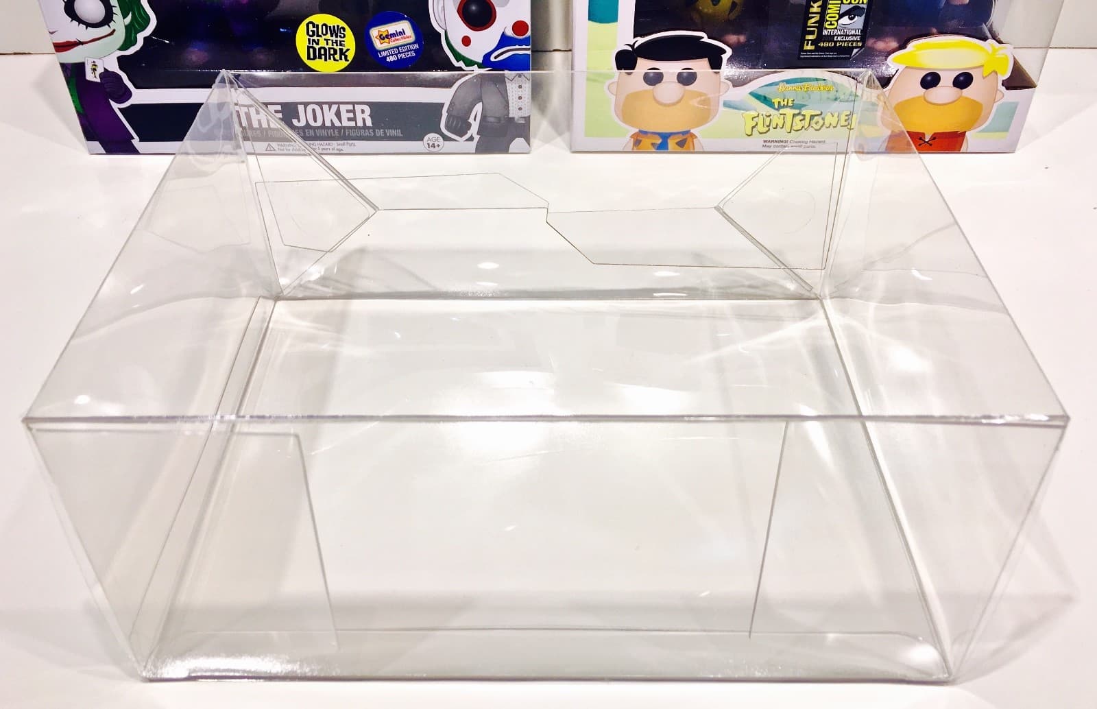 5 Box Protectors for various FUNKO POP! 2 PACKS.  PLEASE READ DESCRIPTION! cases