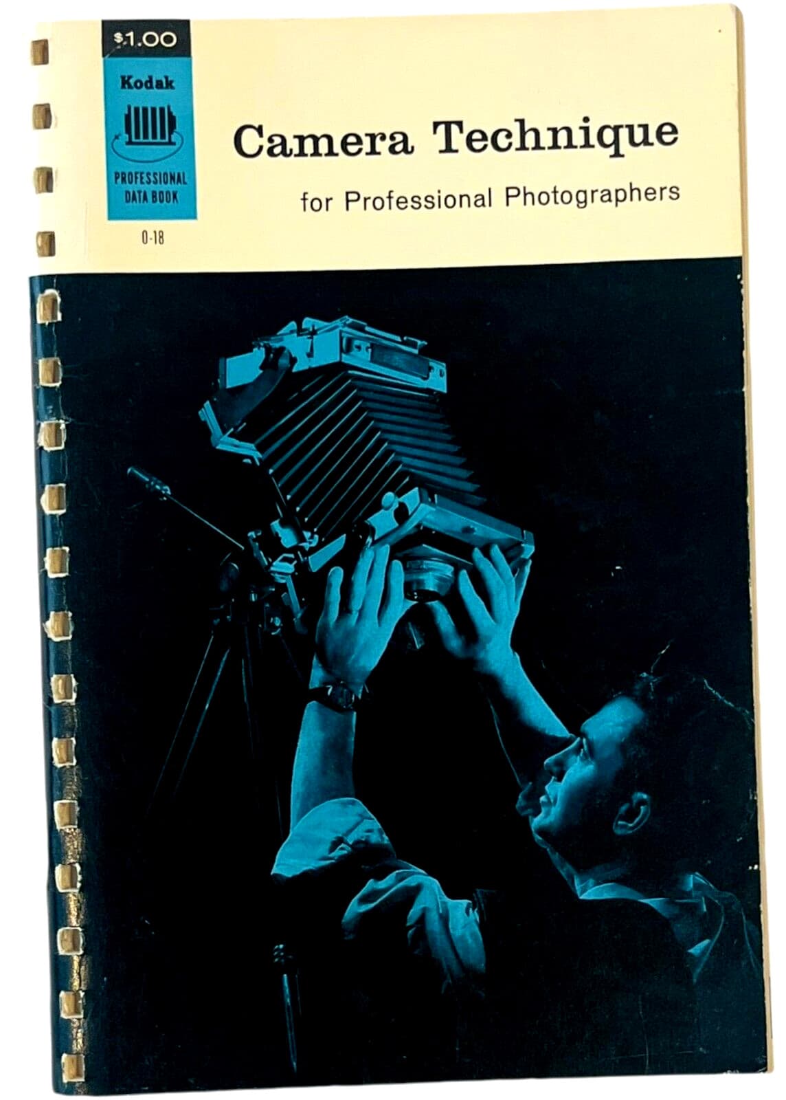 KODAK Camera Data Books - Portrait / Camera Technique / B&W - LOT of 3 5