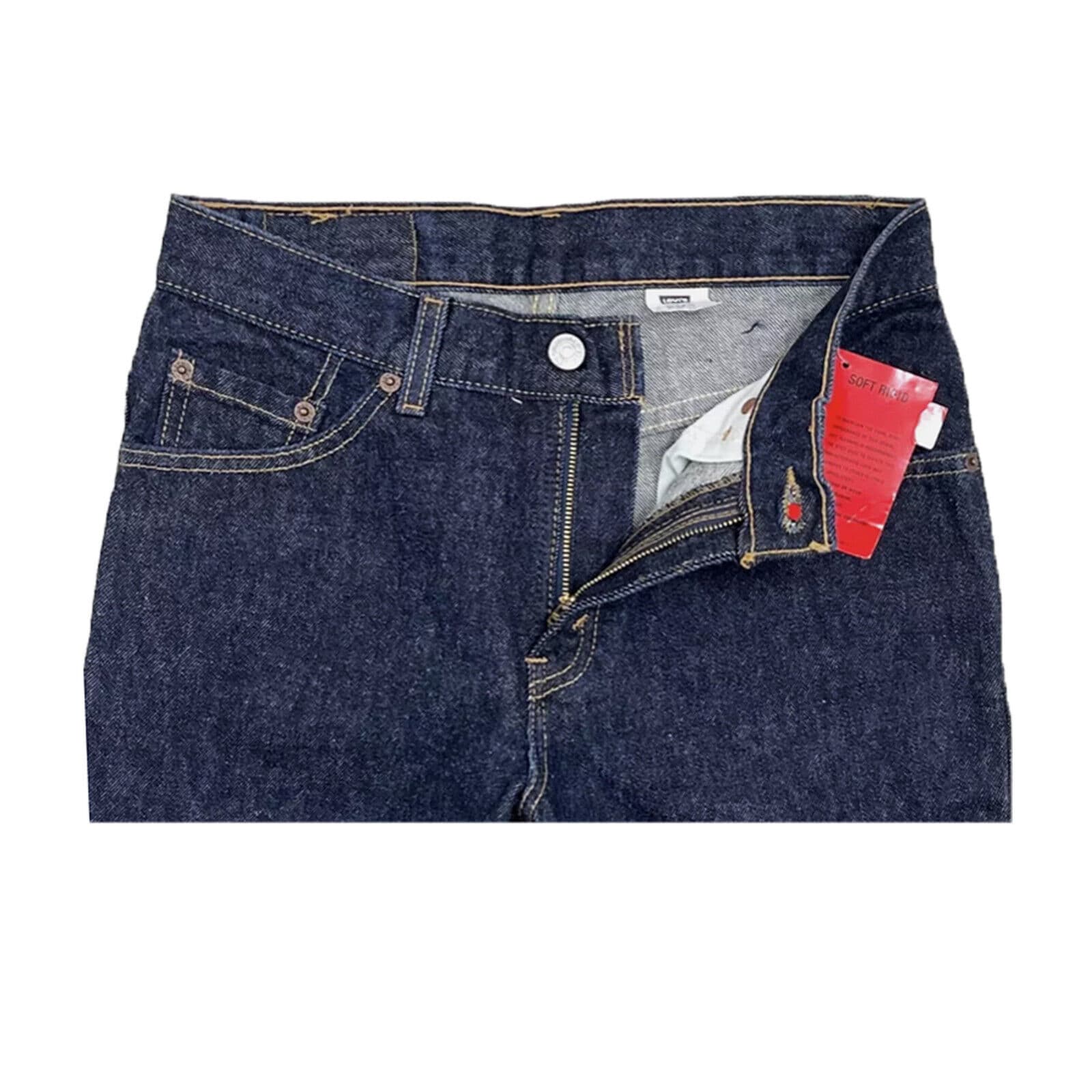 Levis 517 Boot Cut Retro Vintage Style Denim Blue Jeans Slim Fit JR Girls Womens 4