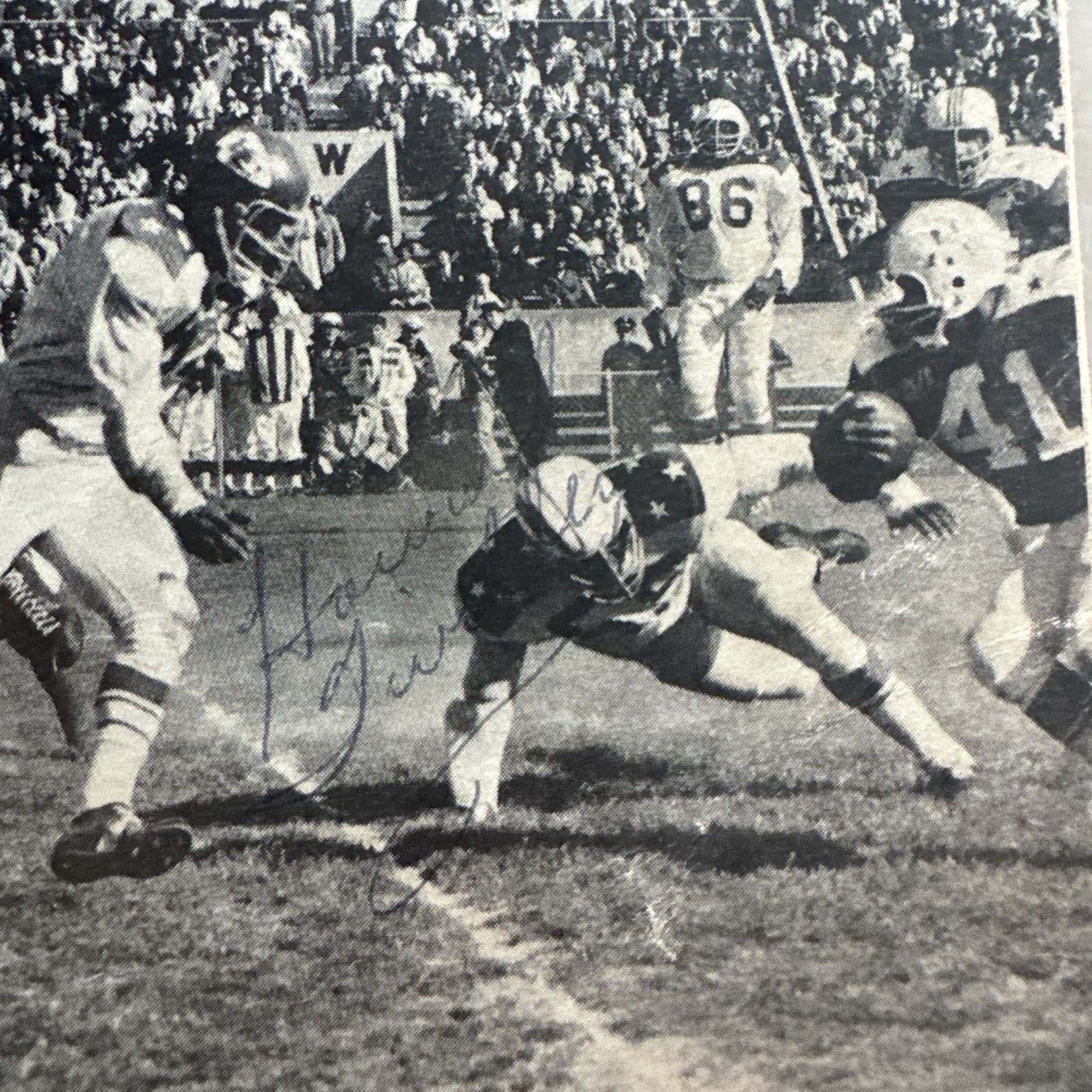 AUTOGRAPHED 1966 AFL All Stars vs Buffalo Bills Program SIGNED 4