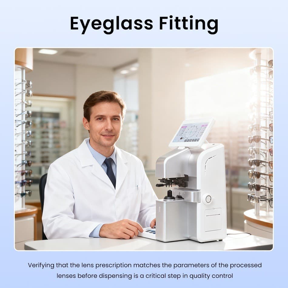 Auto Lensometer Optical Focimeter Ophthalmic Equipment Lm-900 6