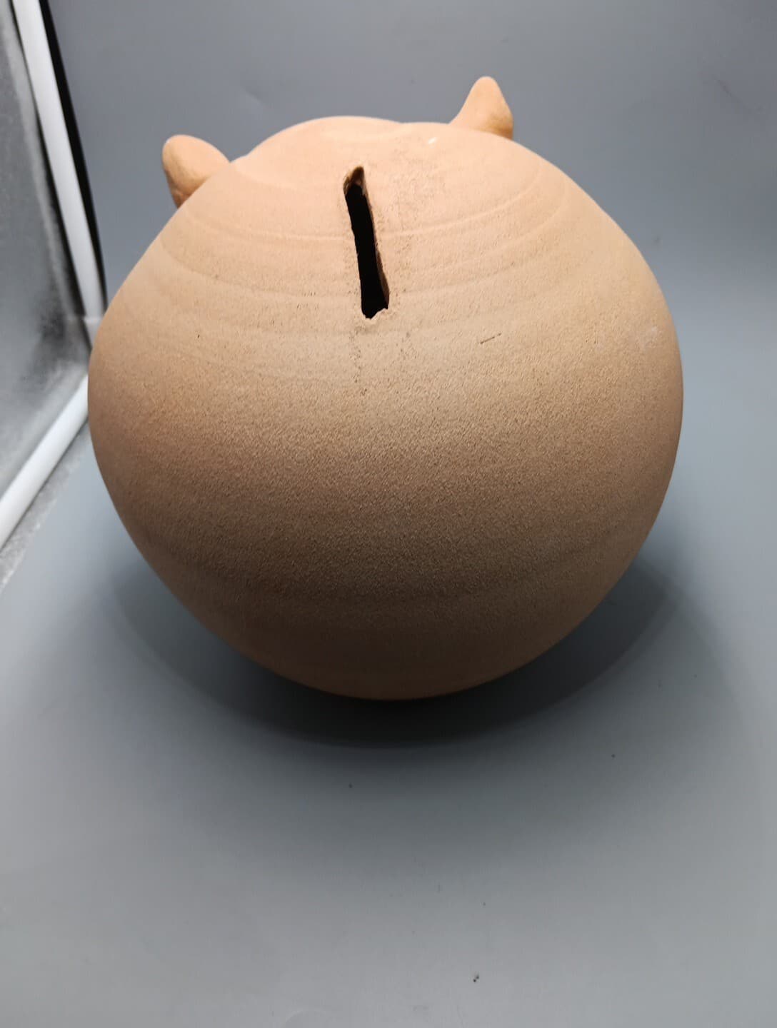 Vintage Fat Cat 70’s Piggy Bank Harting Studio Art Style 8" Square 5