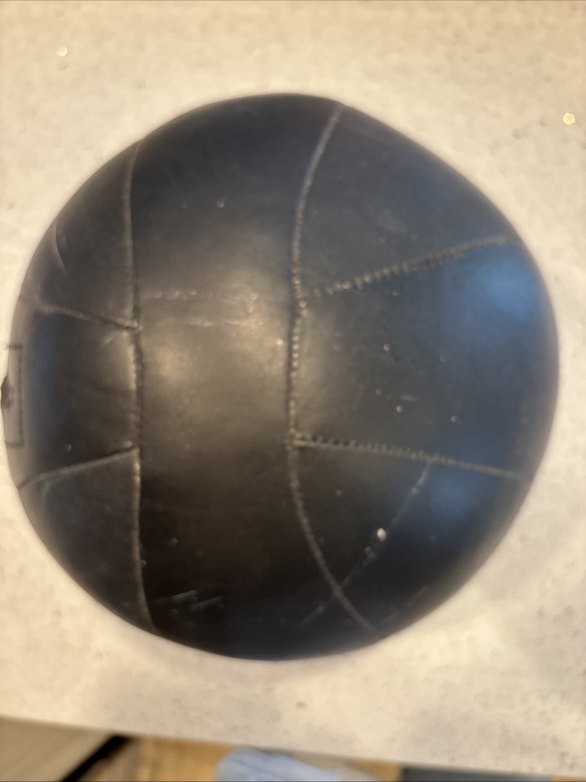 Vintage Everlast Genuine Leather Choice Of Champions Medicine Ball Made In USA 5