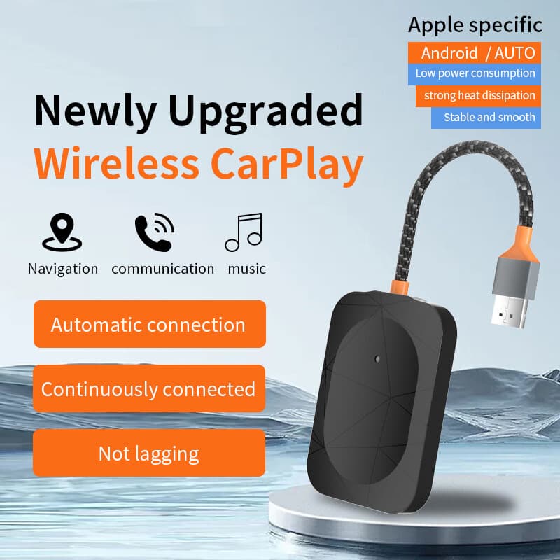 Wireless CarPlay Adapter USB Dongle For Toyota RAV4 2018 2019 2020 2021 2022+ 4