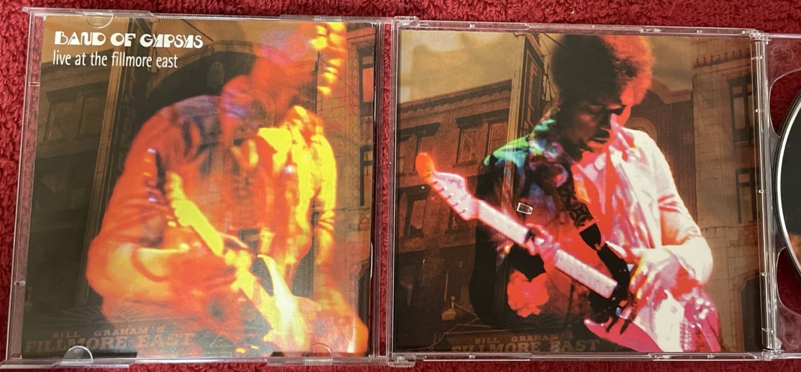 Jimi Hendrix Live At The Fillmore East 2 CD Set Vintage Collectible 60's Era 6