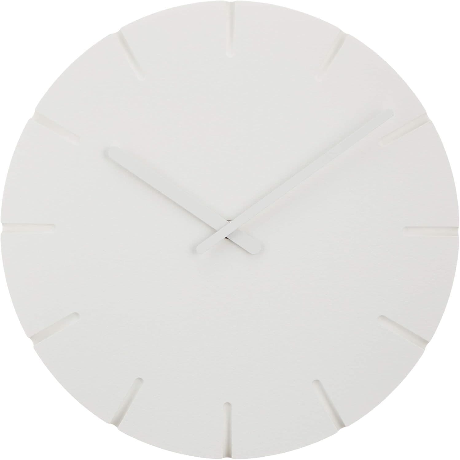 Lemnos Wall Clock Analog CARVED line NTL10-19C  2