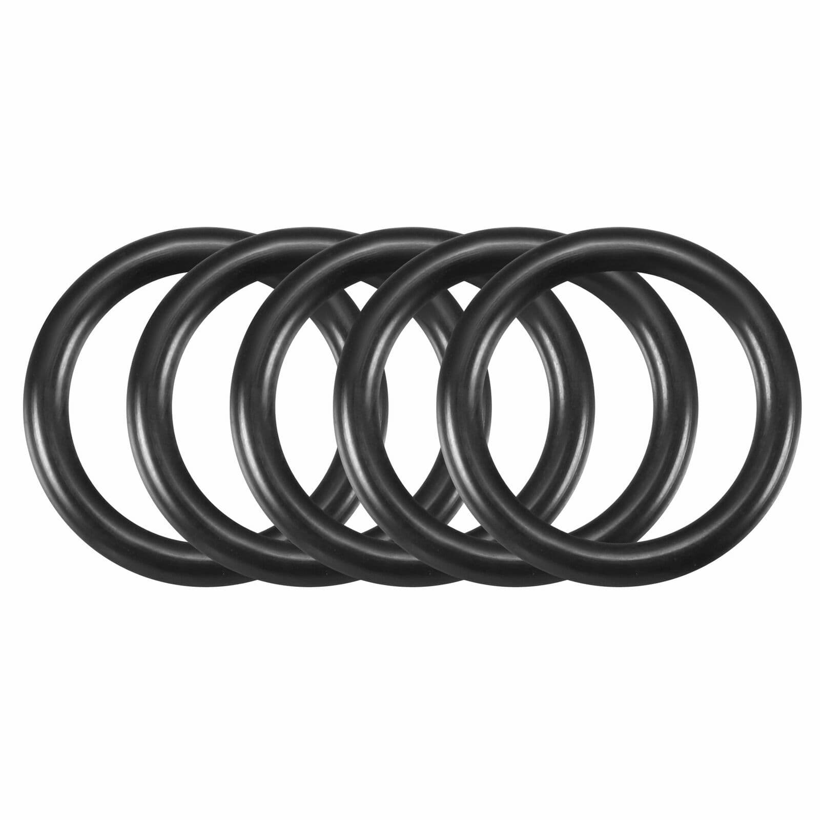 50Pcs Black Round Nitrile Butadiene Rubber NBR O-Ring 23mm OD 3.1mm Width ✦KD 2