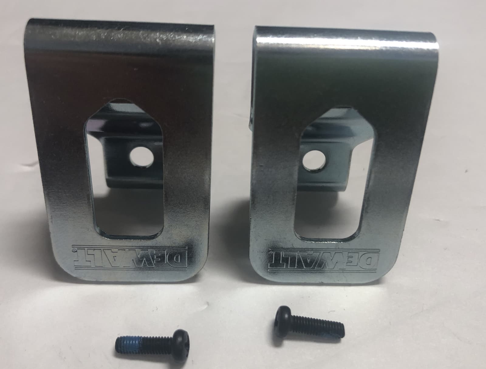 (2) NEW DEWALT Belt Clips Hooks for DCD708 DCF809 DCD996 DCF887 + Most 20V Tools 6