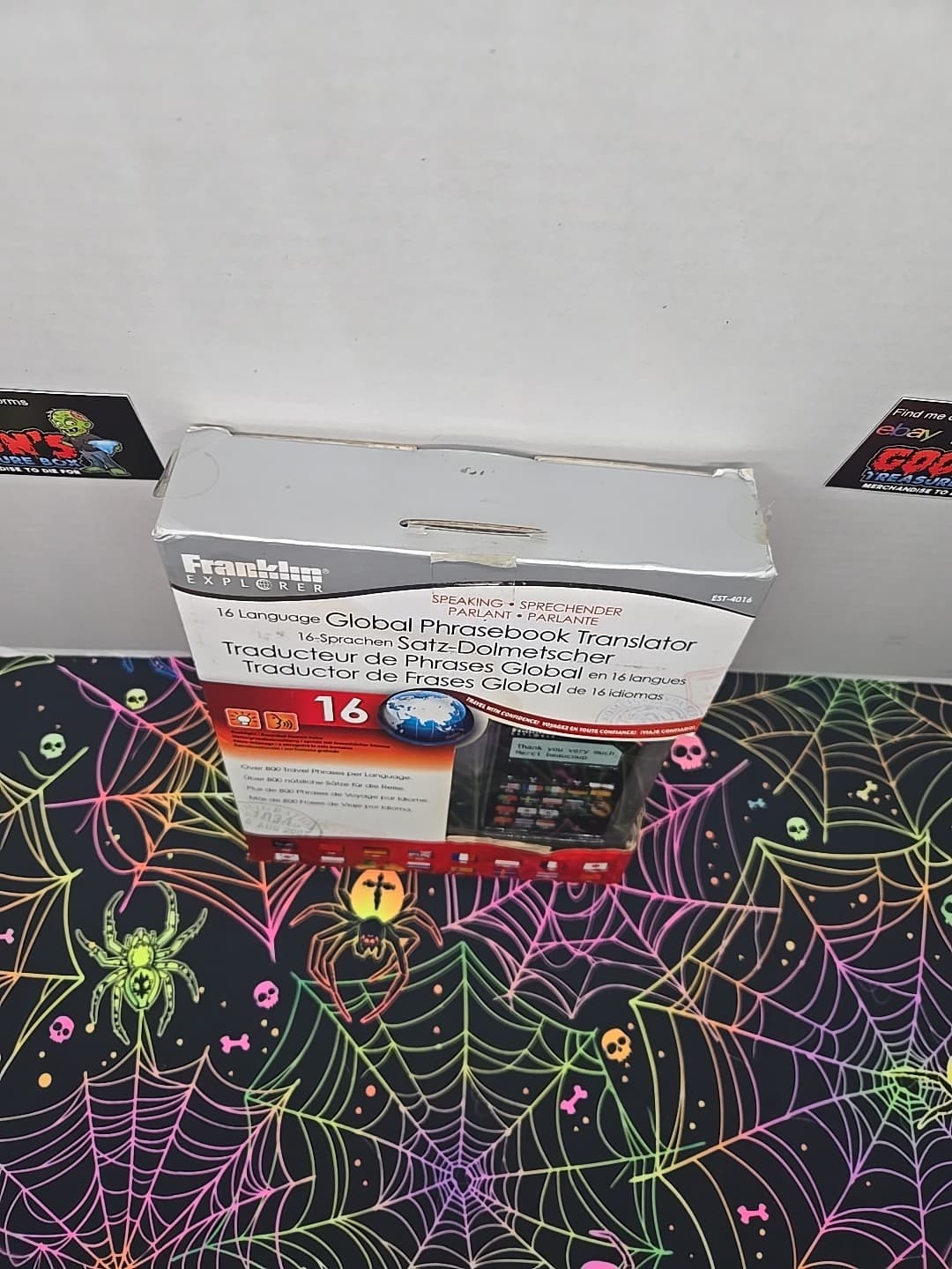 Franklin Explorer 16 Language Phrasebook Translator 2009 EST-4016 NIOB 2