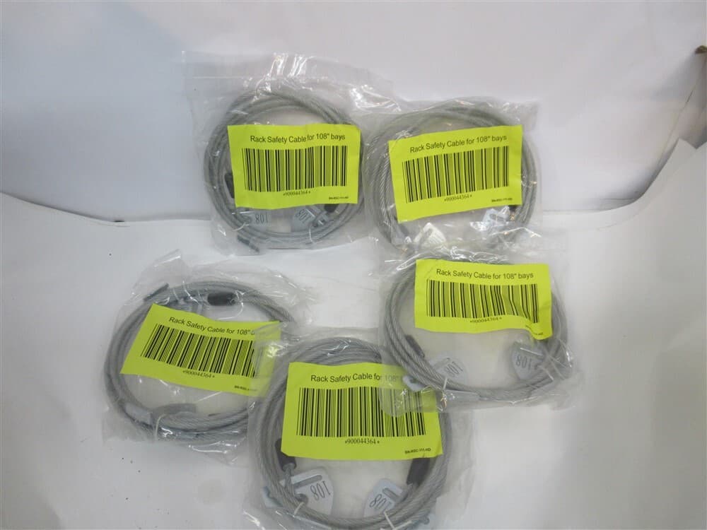9000044364 , Rack Safety Cable For 108" Bays (PK 5)