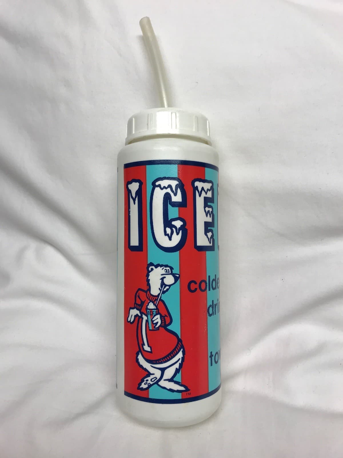 Rare Vintage Icee Water Bottle Plastic Countryside Products 2