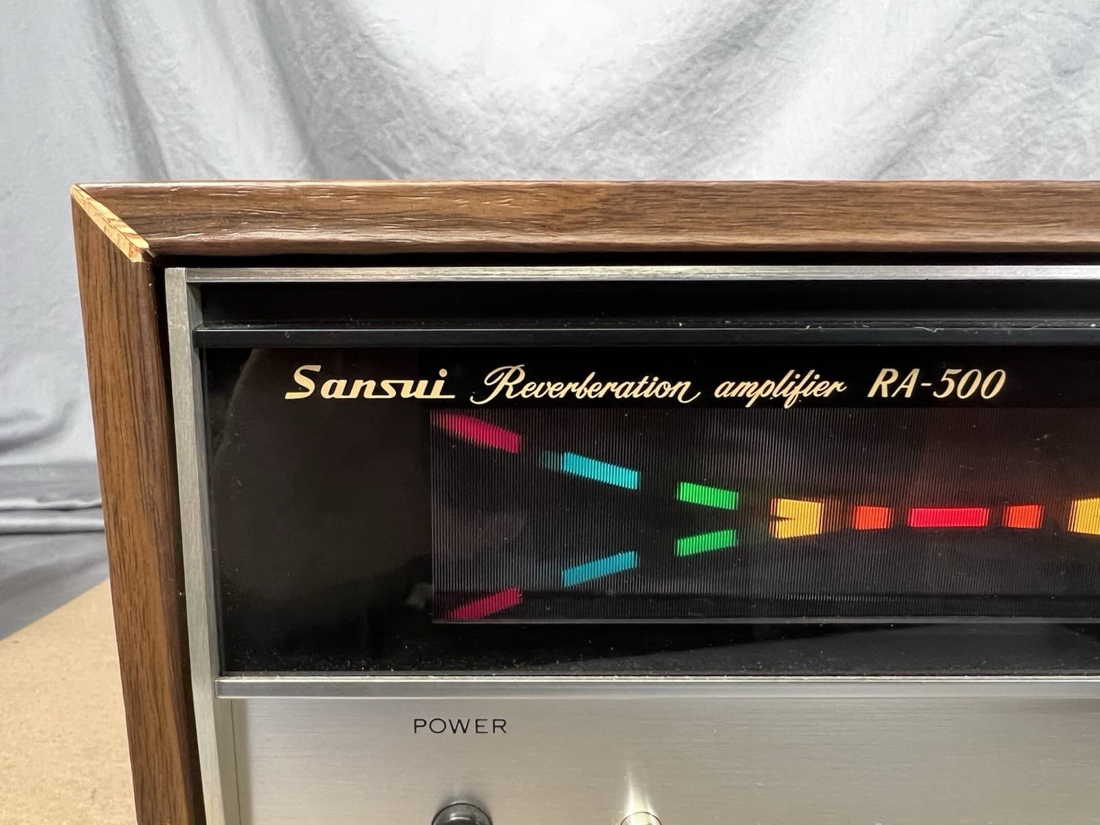 Sansui Reverb RA - 500 Reverberation Amplifier with Original Box and Styrofoam 5