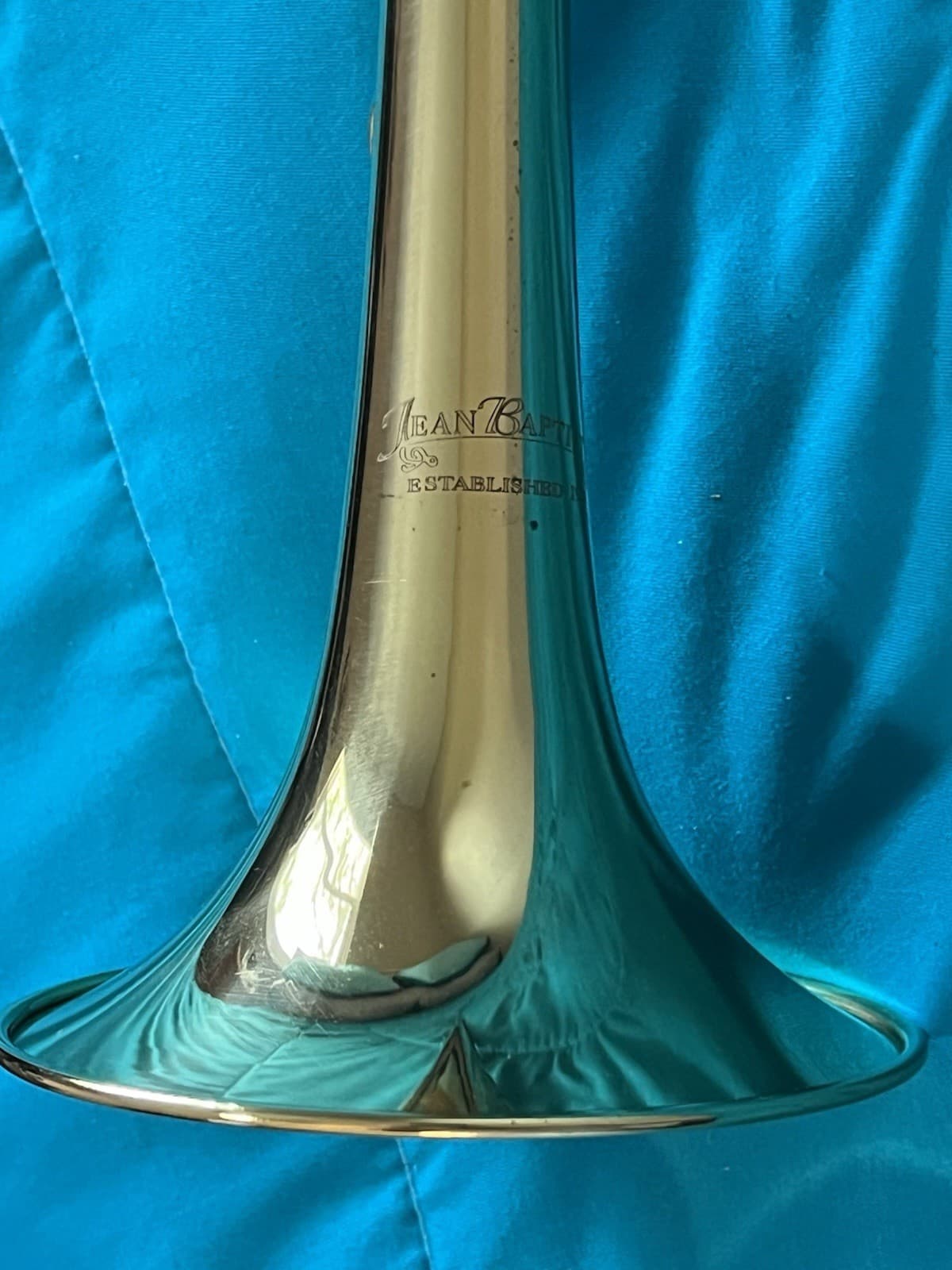 Jean Baptiste Herald Trumpet with Case, JB100HT, S#7357, Vintage, Rare 5