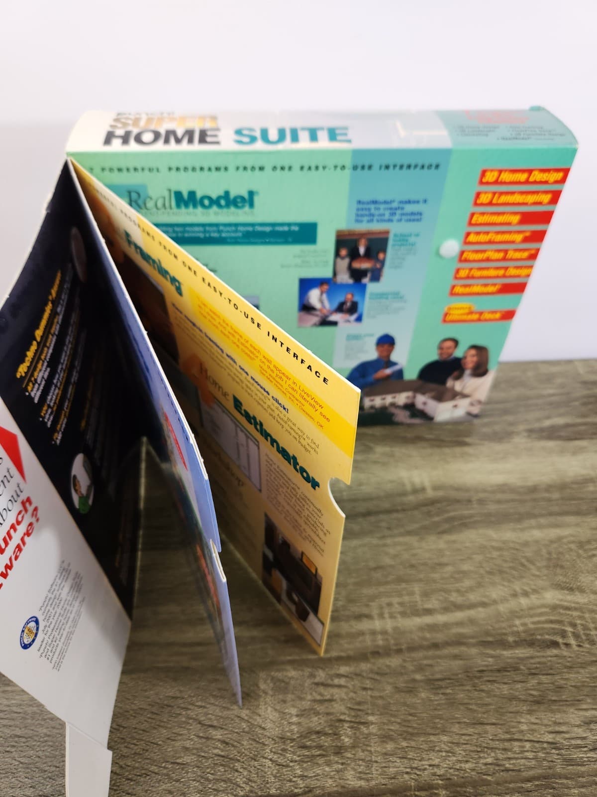 Punch! Super Home Suite CD ROM 3.0 Real Model 3D Home Design 2001  - NEW 4