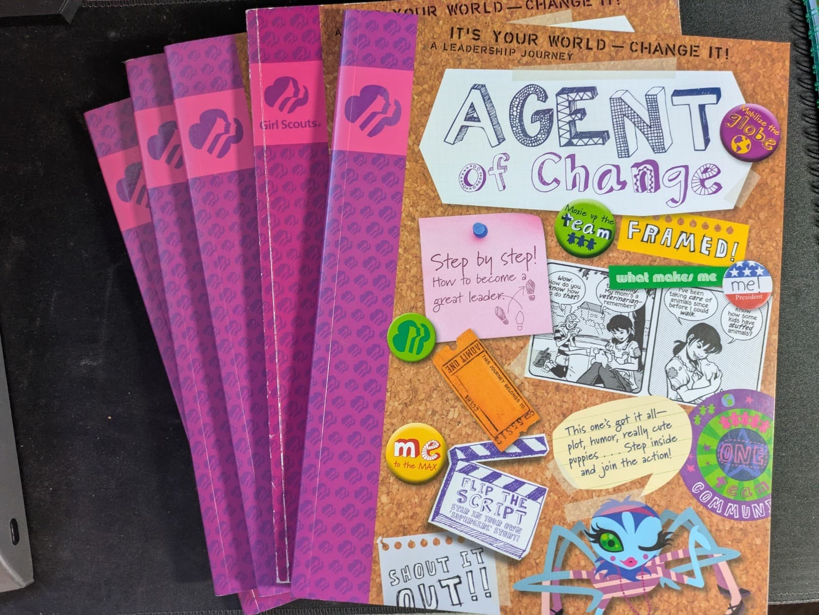 Girl Scouts Agent Of Change Scout Guide Book 3