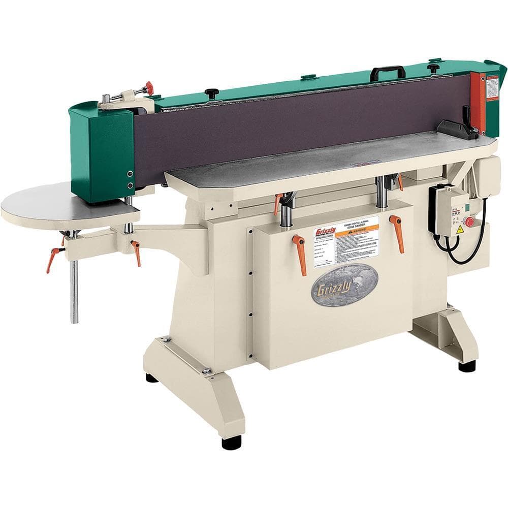 Grizzly G9985 9" x 138-1/2" 3-Phase Industrial Oscillating Edge Sander