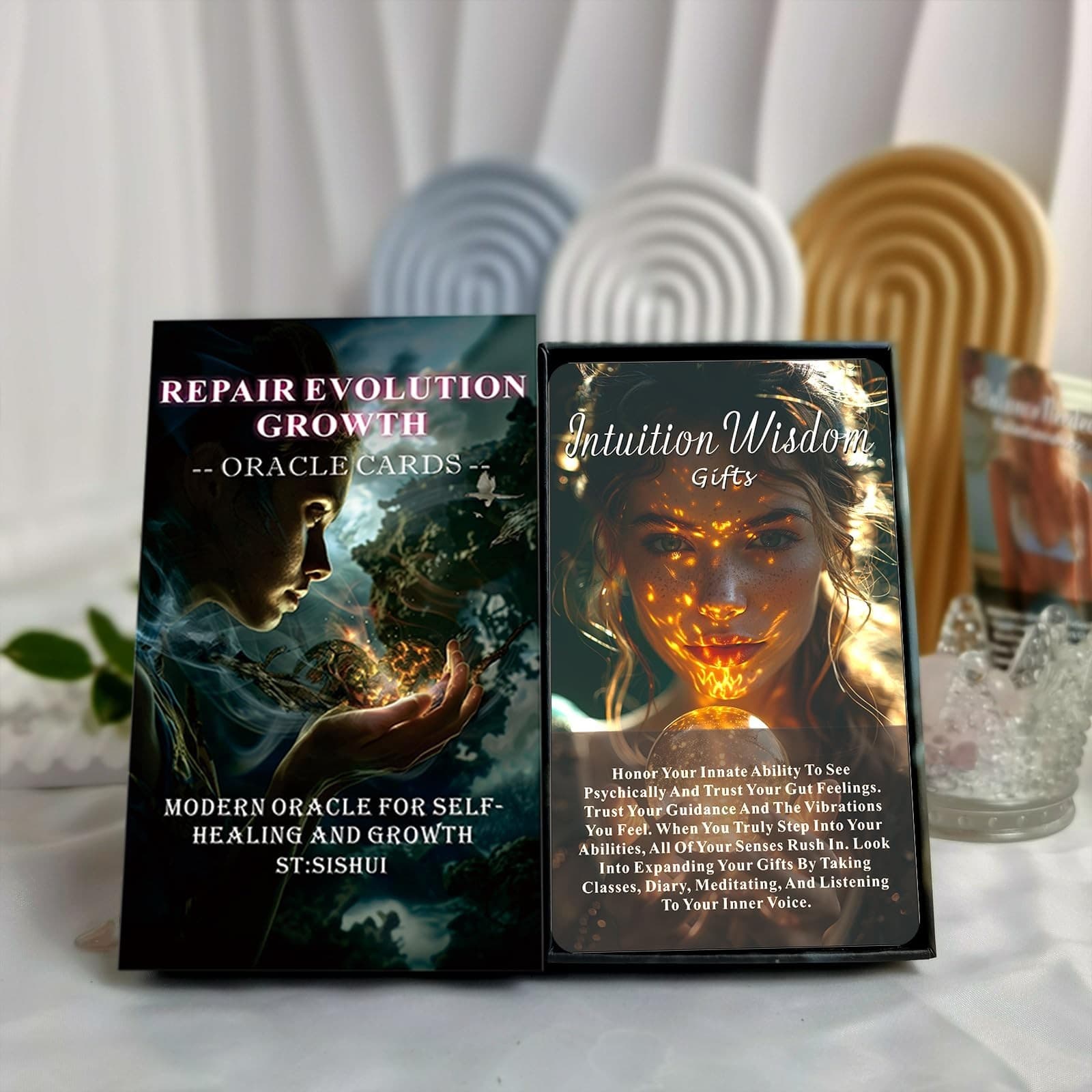 Healing Oracle Cards Deck, Oracle Cards Set, Oracle Cards for Beginners, Self... 6