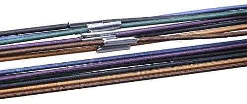  7 Random Color Notebook Elastic Spring Bands Connecting Insert Refill  3