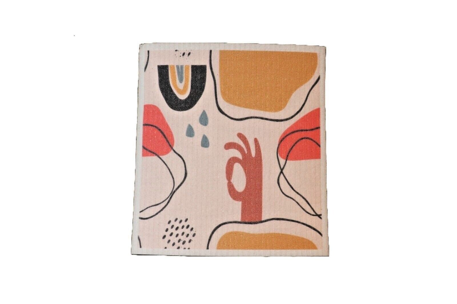 Swedish Dish Cloths (10 pack) Oversized, Assorted Prints, Reusable & Compostable 6