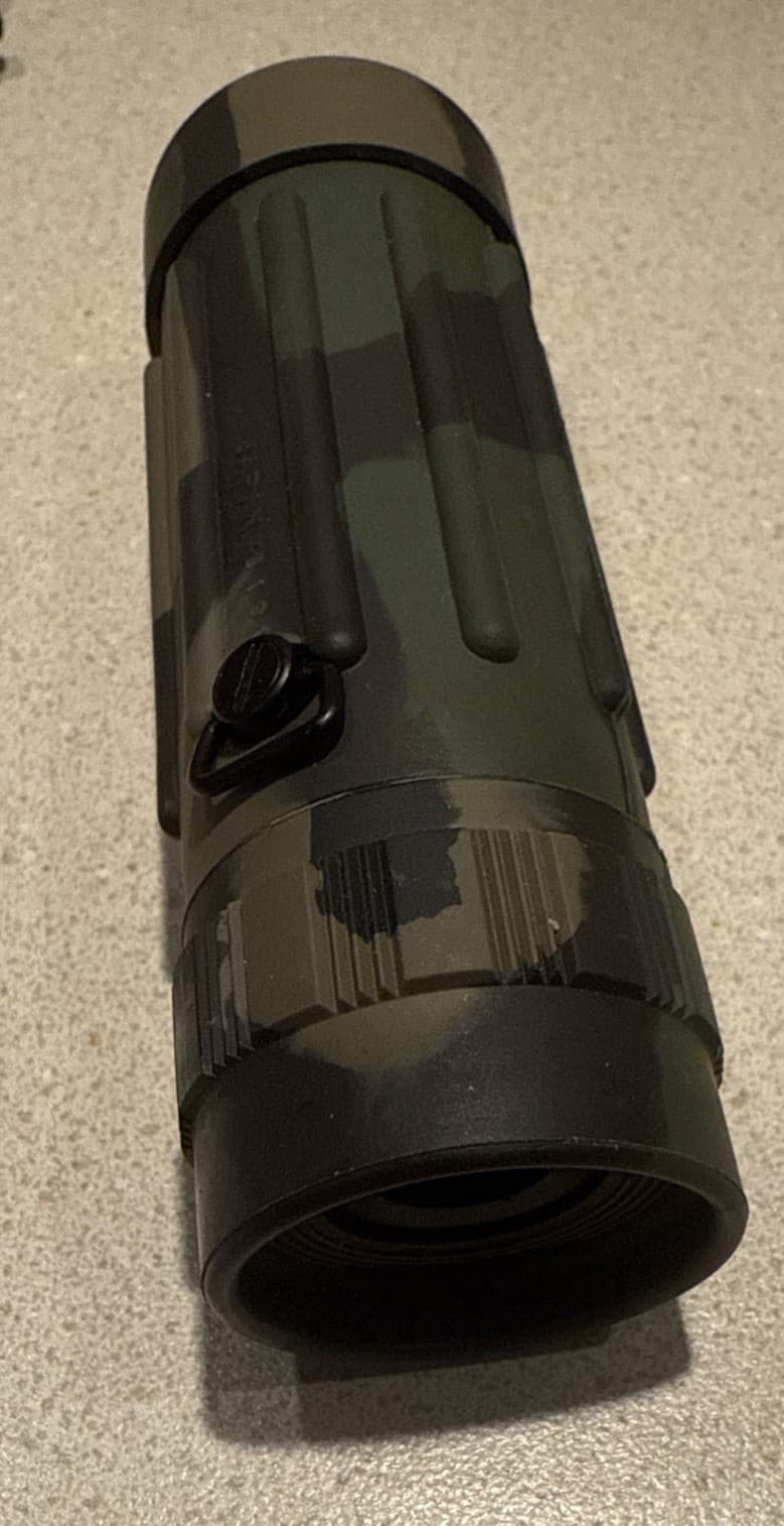 8x21 Range-Finding Monocular by Apollo Optics.  Camo w/ Carrying Case.  NEW 2
