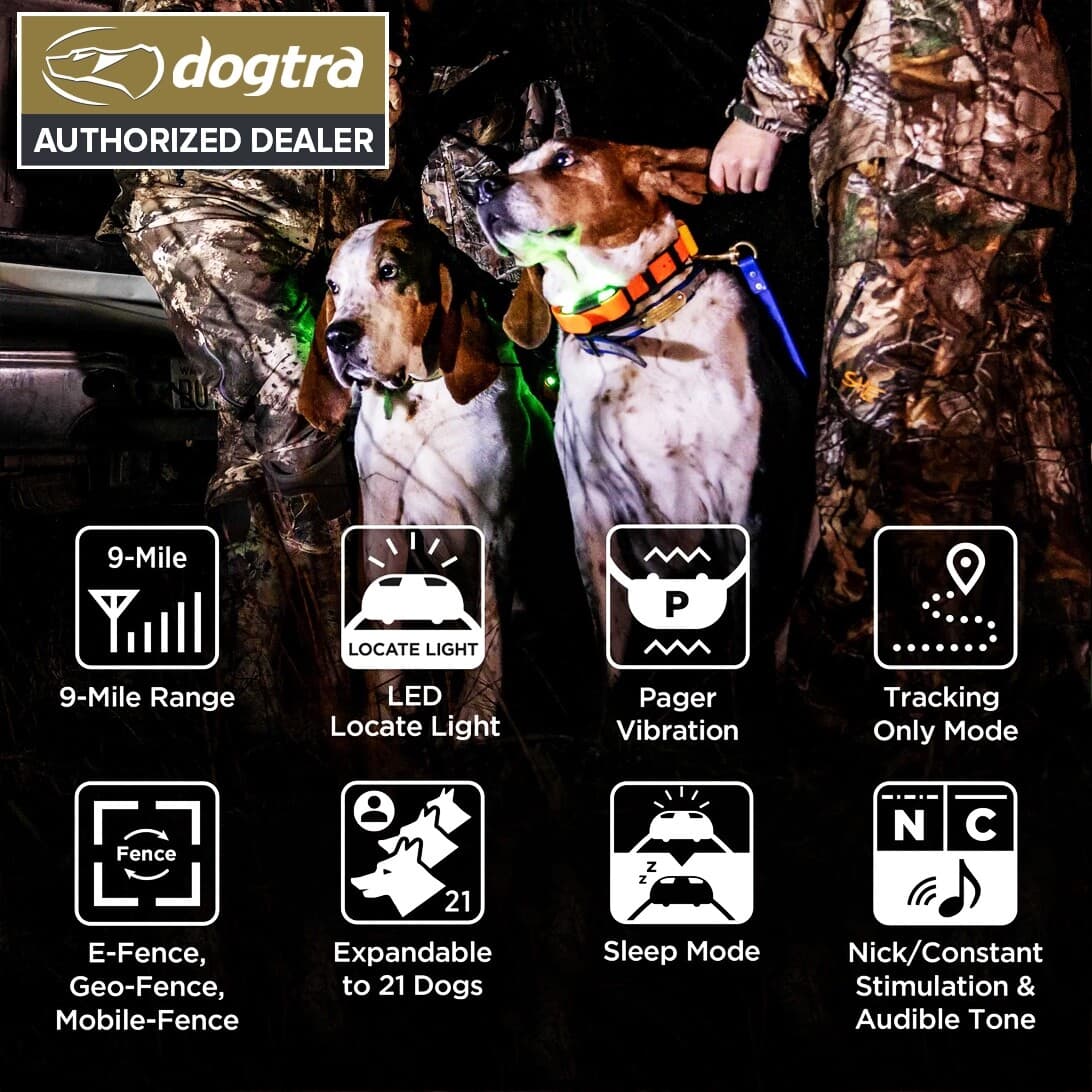 Dogtra PATHFINDER2 GPS Dog Tracking & Training System, E-Fence, LED Beacon Light 5