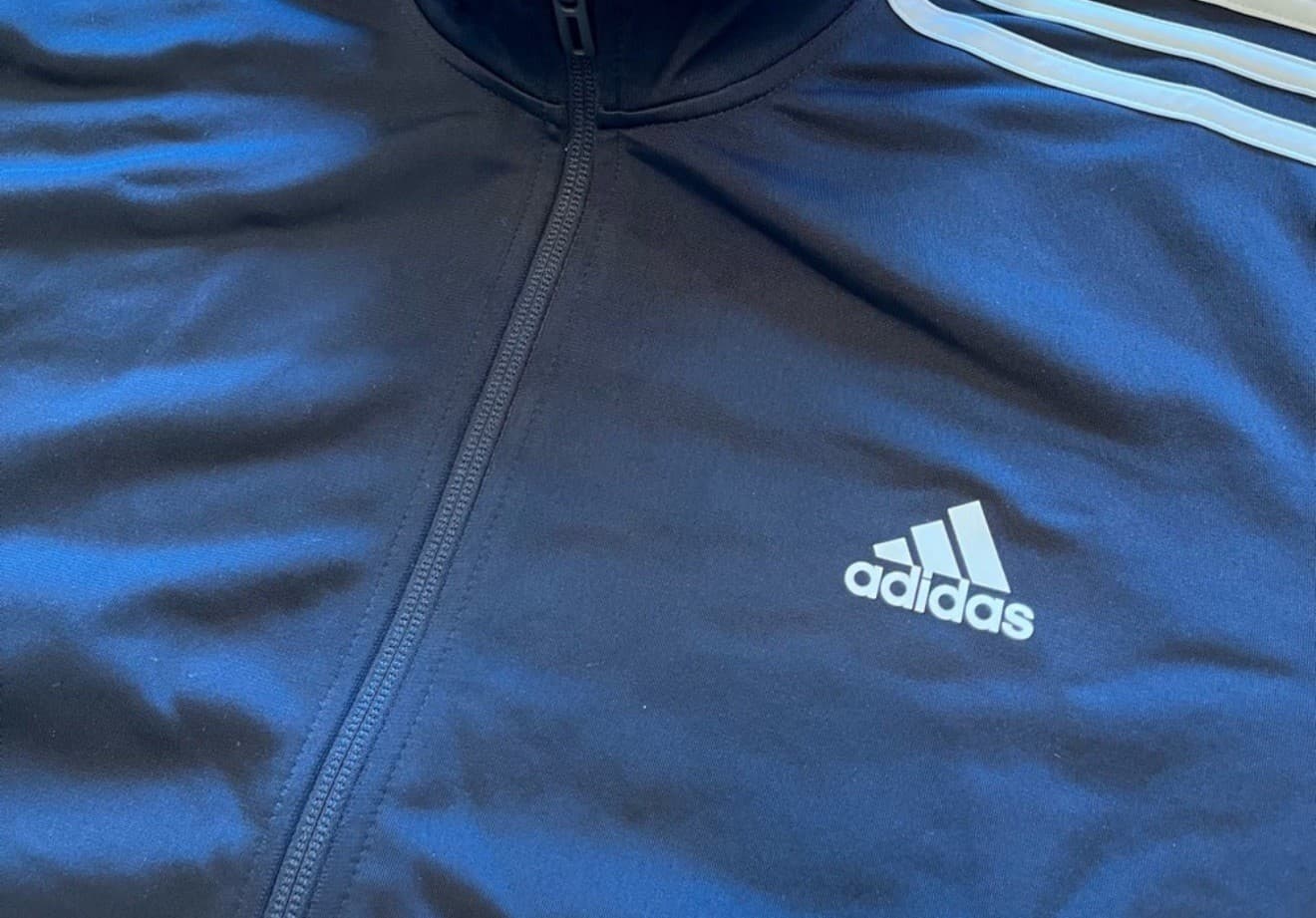 adidas Womens 3 Stripes Tricot Tracksuit Jacket & Pants Set Blue Nee All Sizes 3