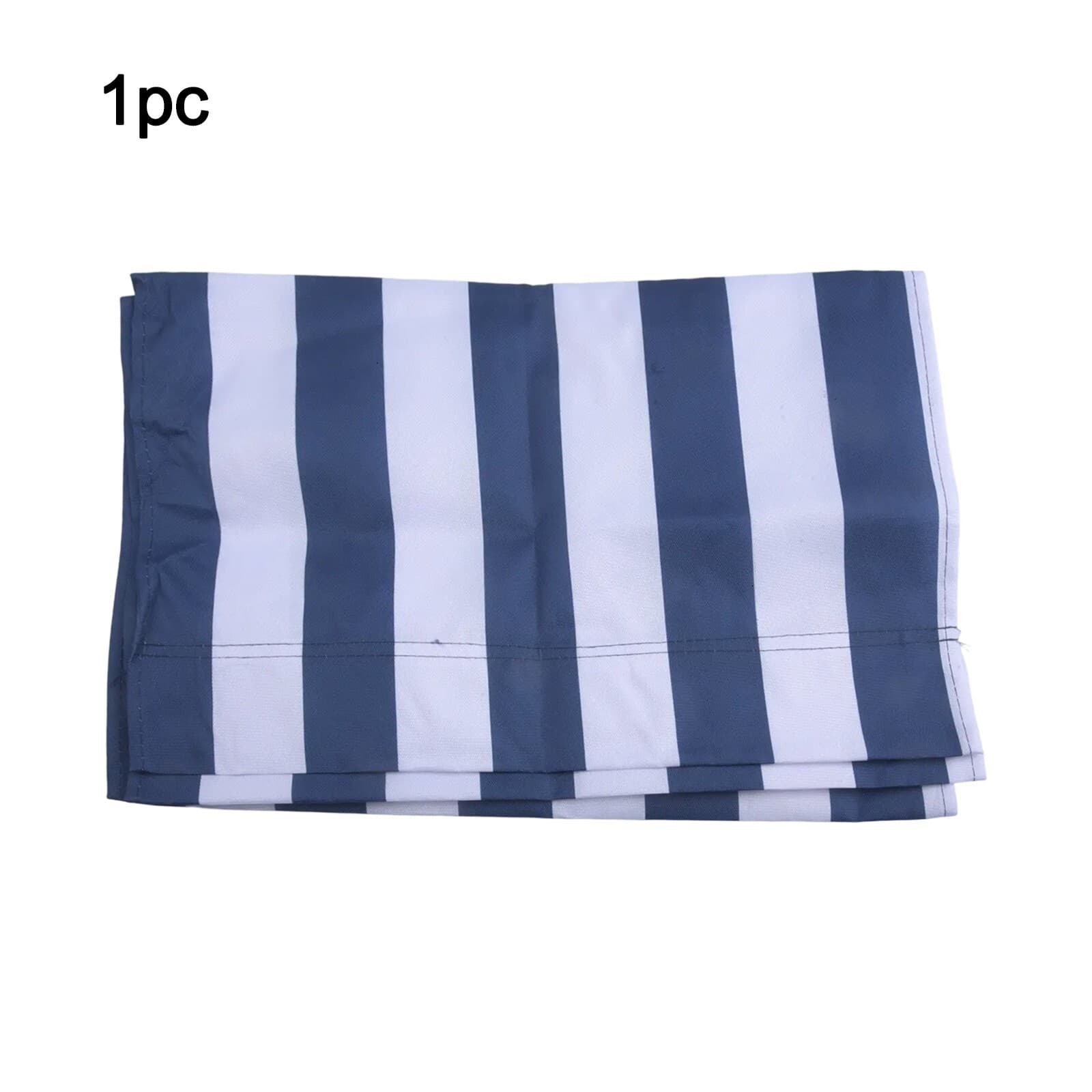 Beach Lounger Replacement Cloth Polyester cloth Fabric 120x44 cm White And Blue 6
