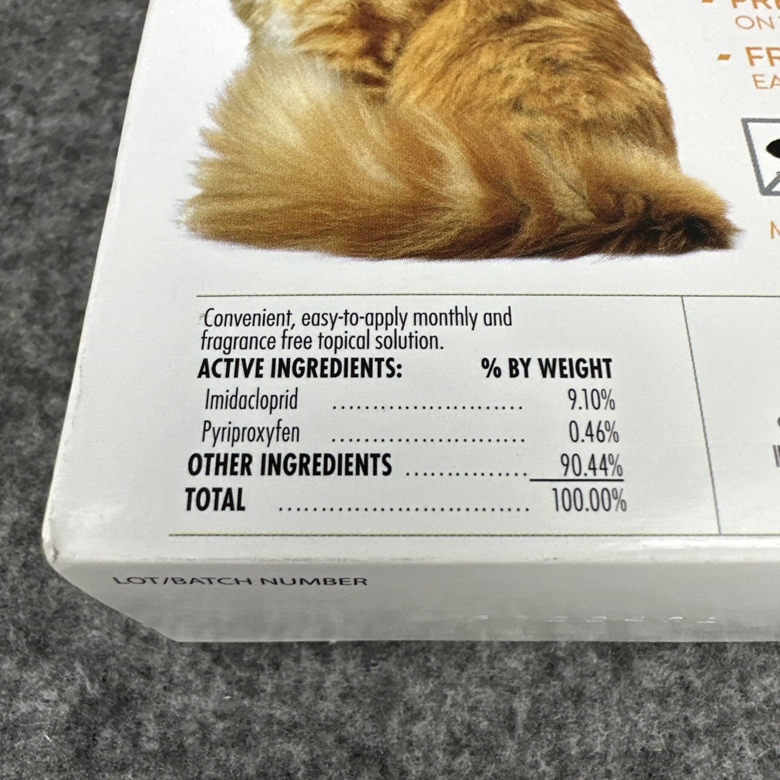 Provecta II for Cats Over 9 lbs 4 Month Supply Kills and Prevents Fleas 2