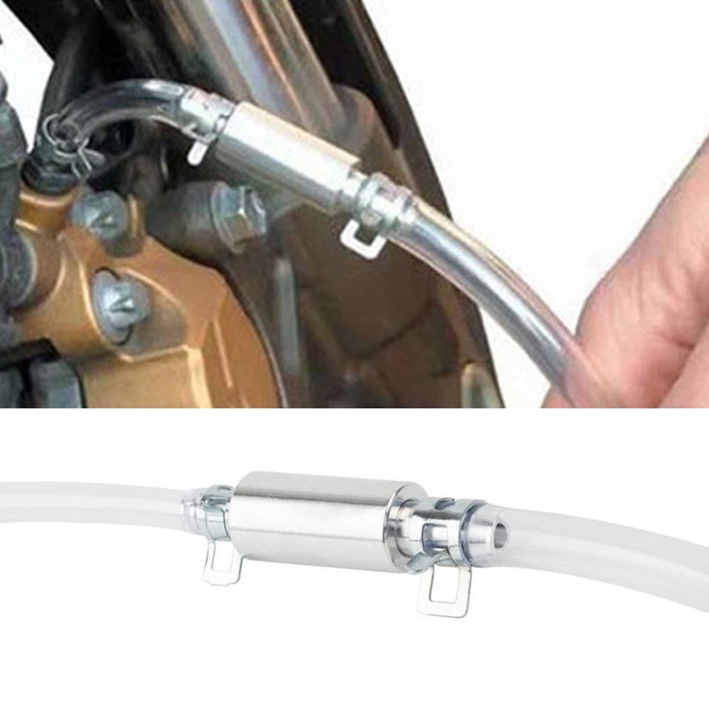 Brake Bleeder Hose - One Way Check Valve Tube Bleeding Tool Kit for;CarMotorcyle 4