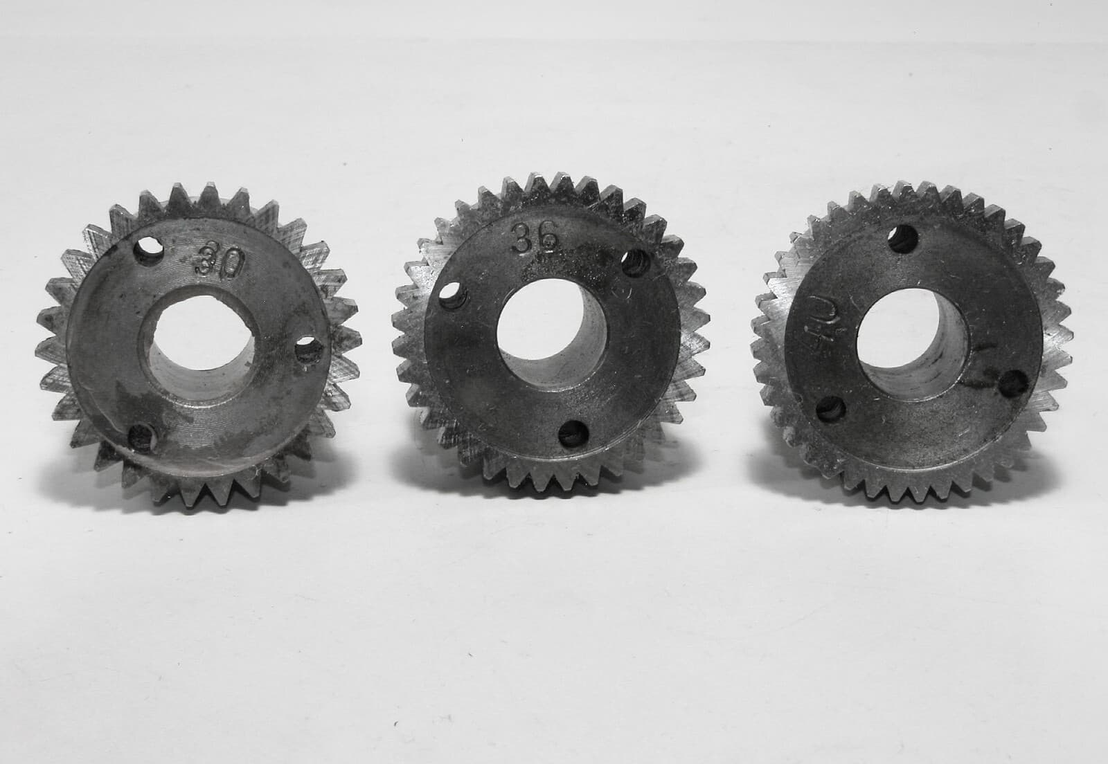 Unimat DB / SL Lathe Index Plates - #30, 36, & 40 With Handmade Box 6