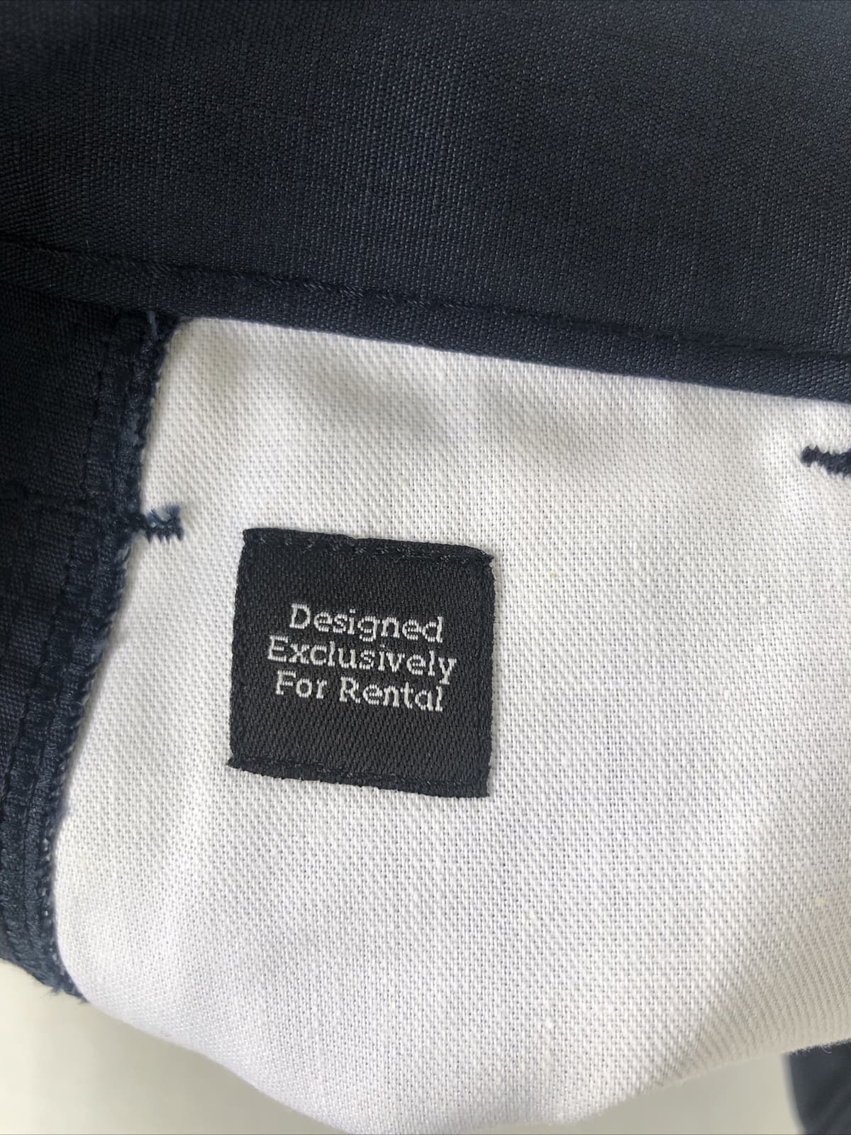 Lot Of 2 Carhartt Navy Blue Lightweight ripstop pants 46x32 relaxed fit #7453320 6