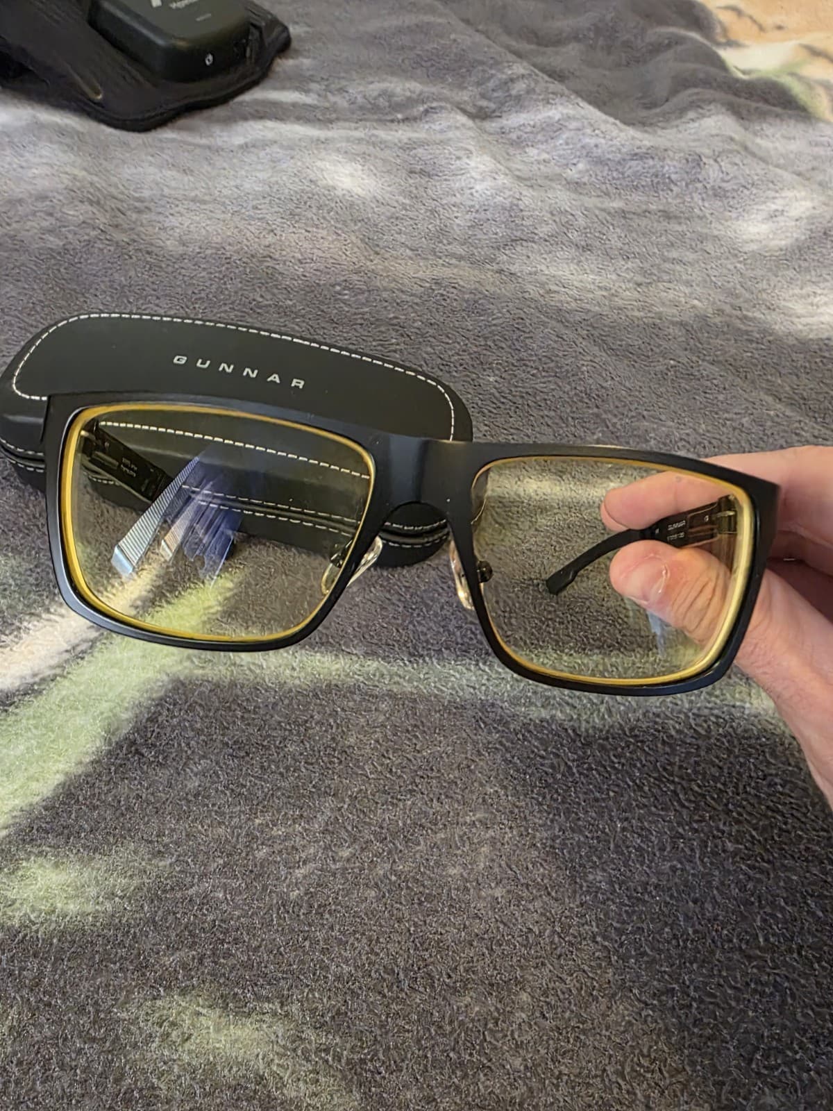 GUNNAR Optiks Int-00101 Intercept Full Rim Advanced Video Gaming Glasses W 3