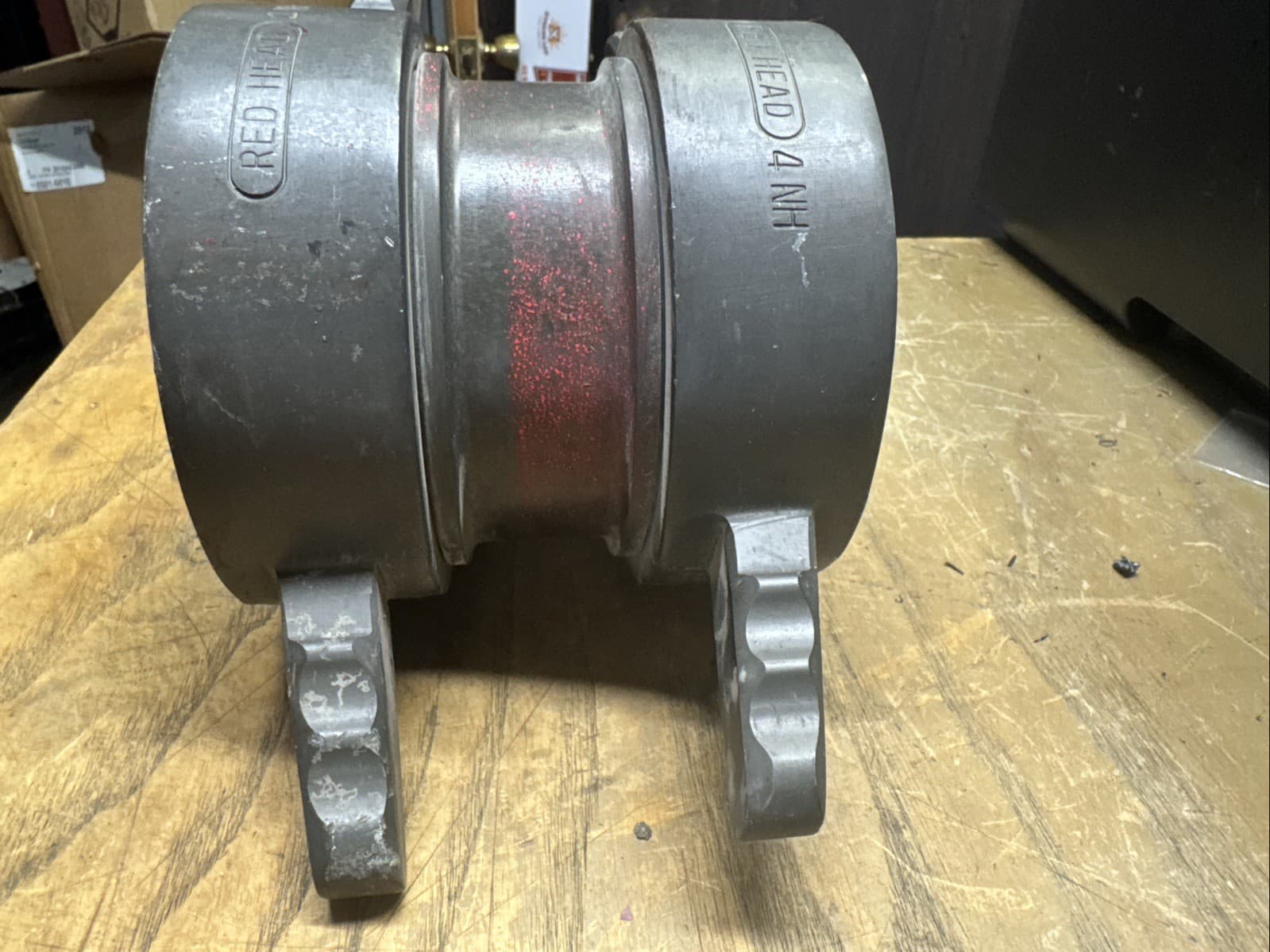 Red Head 4NH Female to Female Swivel Fire Hose Converter Adapter Firefighter 5