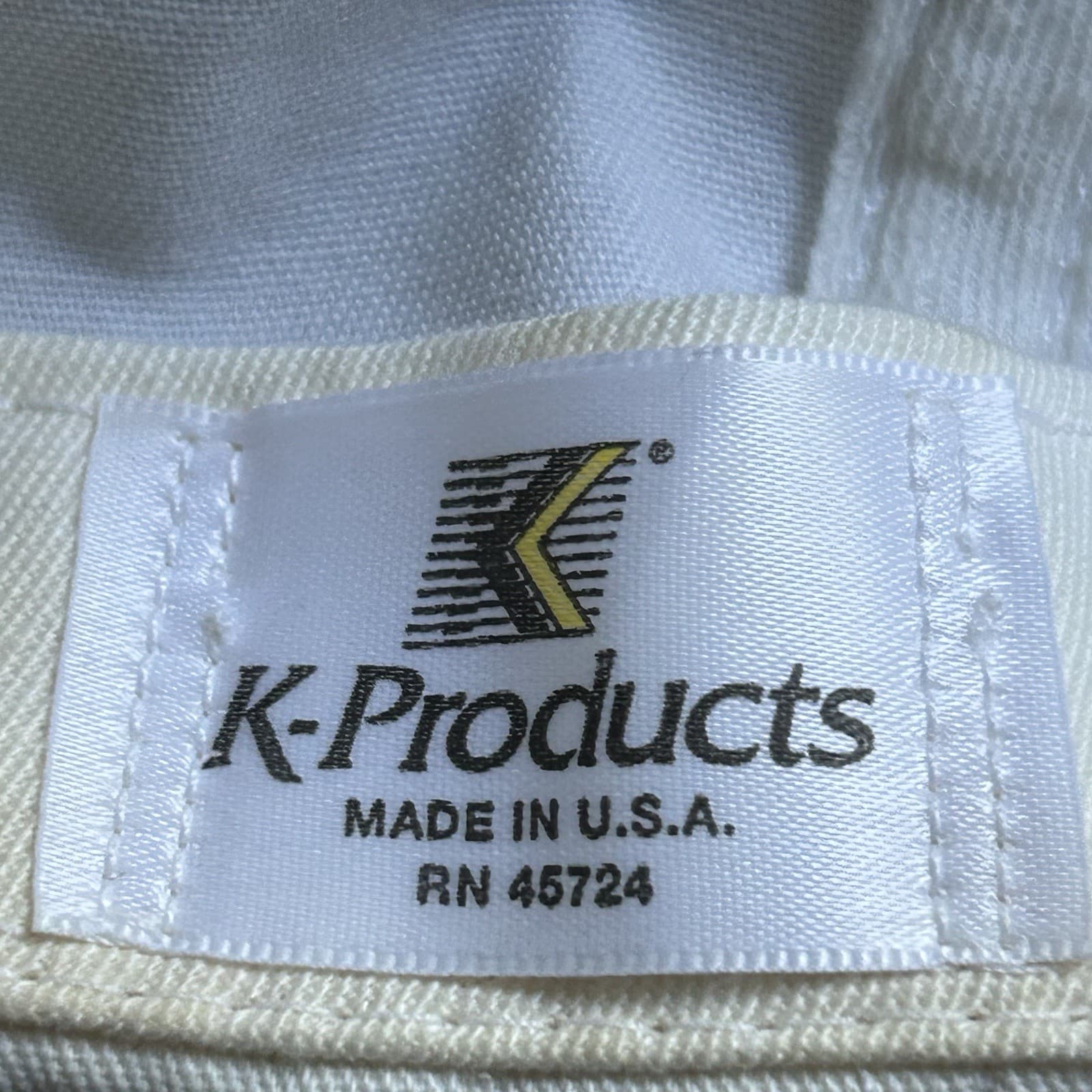 International Drives NASCAR Racing Cap Hat Flag White Strapback USA Made Vintage 6