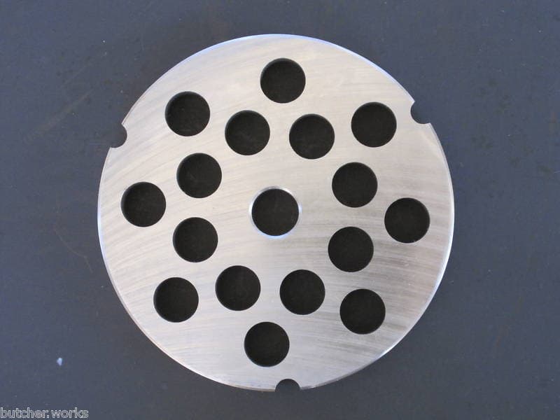 #12 KIT 5 pc. Meat Grinder Sausage Maker Plates Knife 4