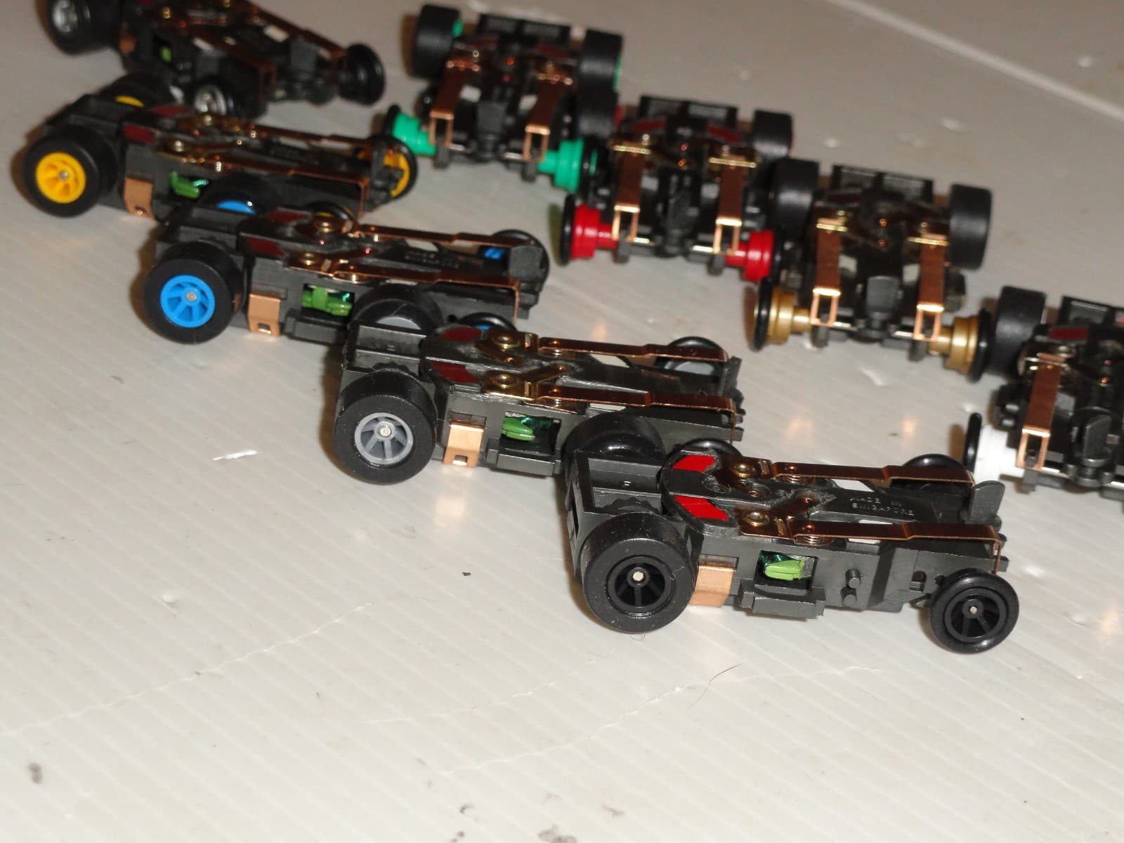 AURORA AFX MAGNA-TRACTION HO SLOT CHASSIS NEWLY BUILT CONDITION (You Pick One) 6