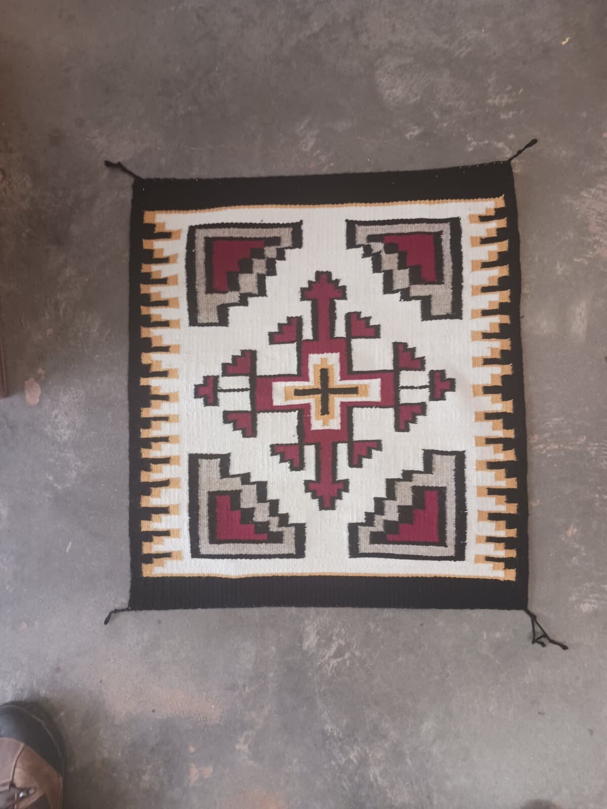 Navajo regional rug woven by Hester Watson very pleasing 2