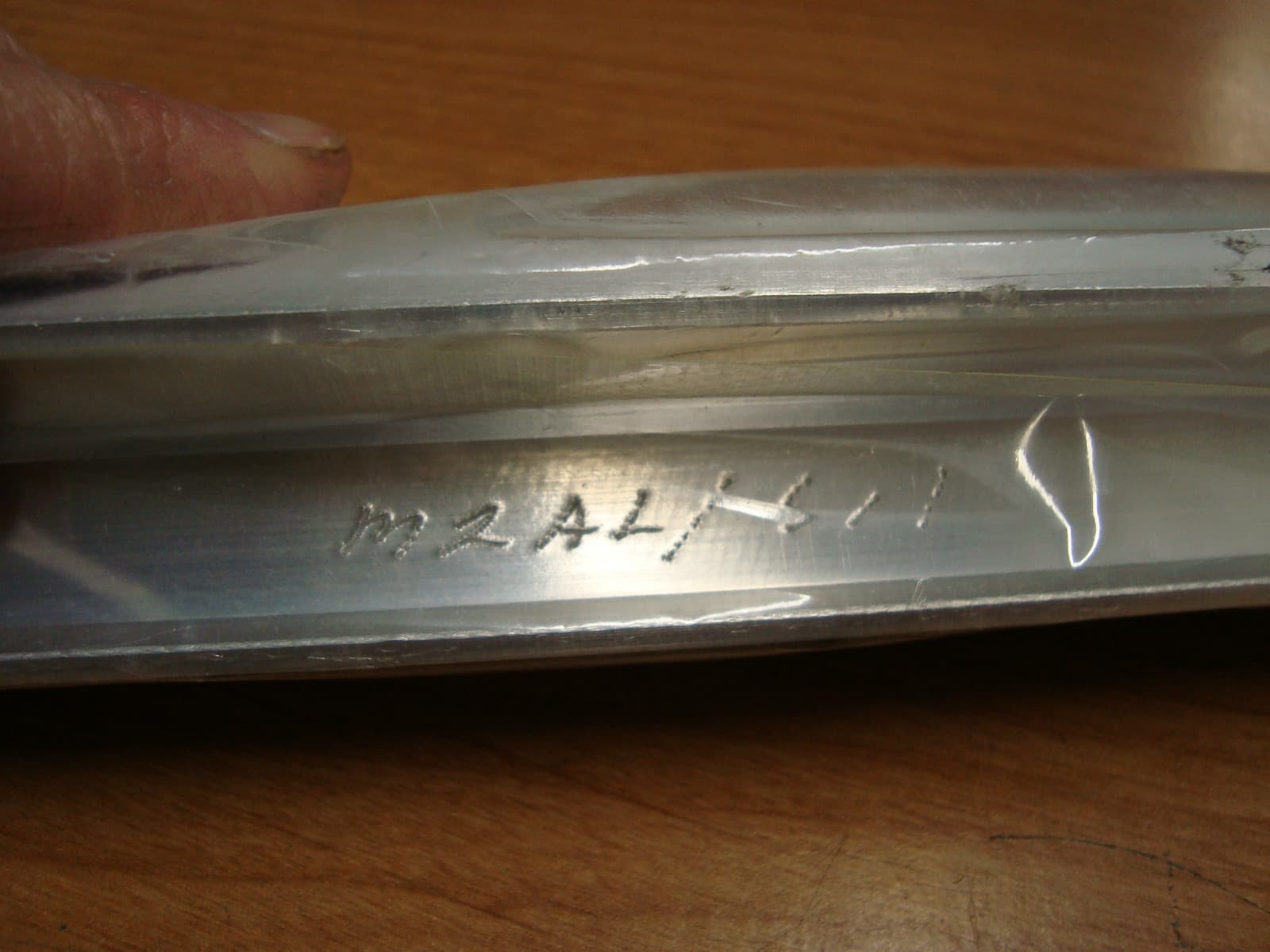 Aluminum/Silicon MRC Chi Sputter target: Al/Si 99/1 wt%, new, vacuum sealed 2