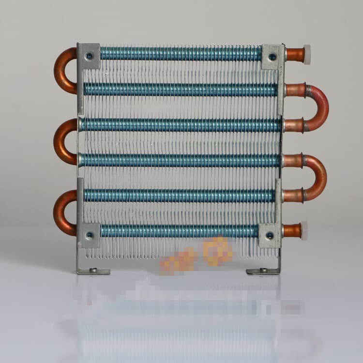 1pcs Micro Radiator Condenser Copper Tube Evaporator 12CM FAN CP1X6X120 5