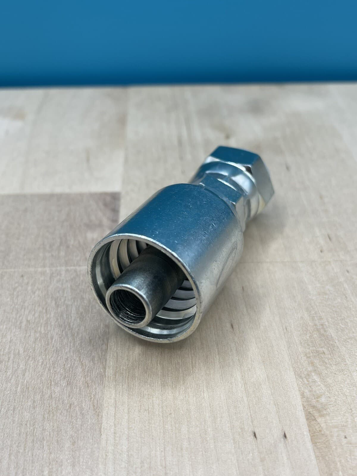 10 Parker Style 10643-8-8 Hydraulic Hose Crimp Fittings 1/2” Hose X 1/2” JIC 3