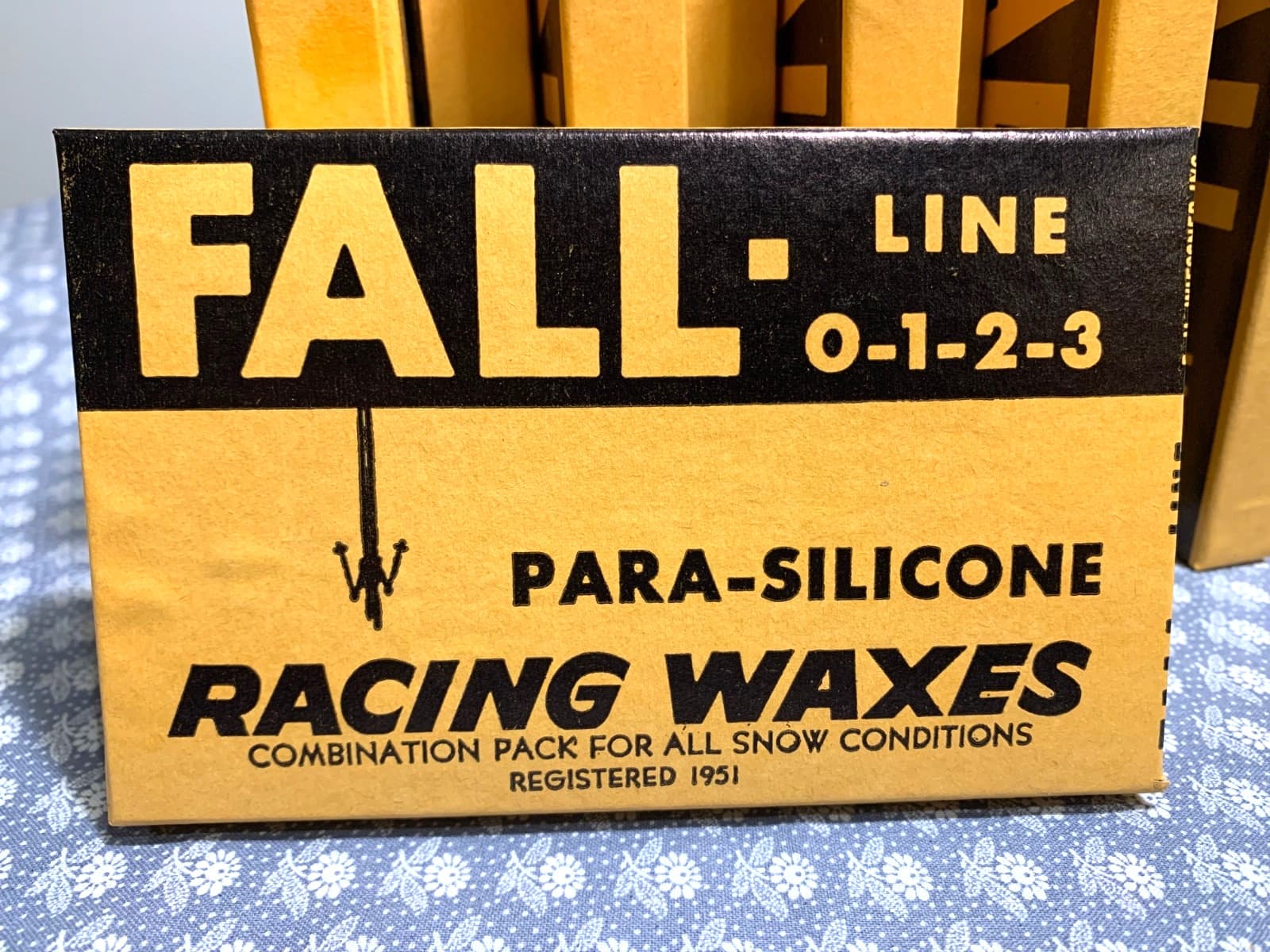 NEW LOT OF 12 VTG FALL-LINE Racing Wax Kits ParaSilicone Weissner VT 4 Wax Combo 3