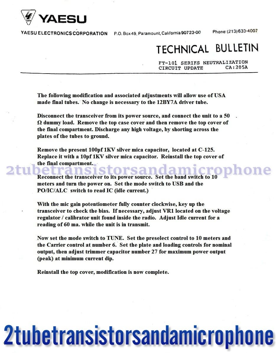 10pf 1kv MICA CAP NEEDED FOR NEUTRALIZING USA 6JS6 TUBE FT-101 B E EE EX F FE FX 6