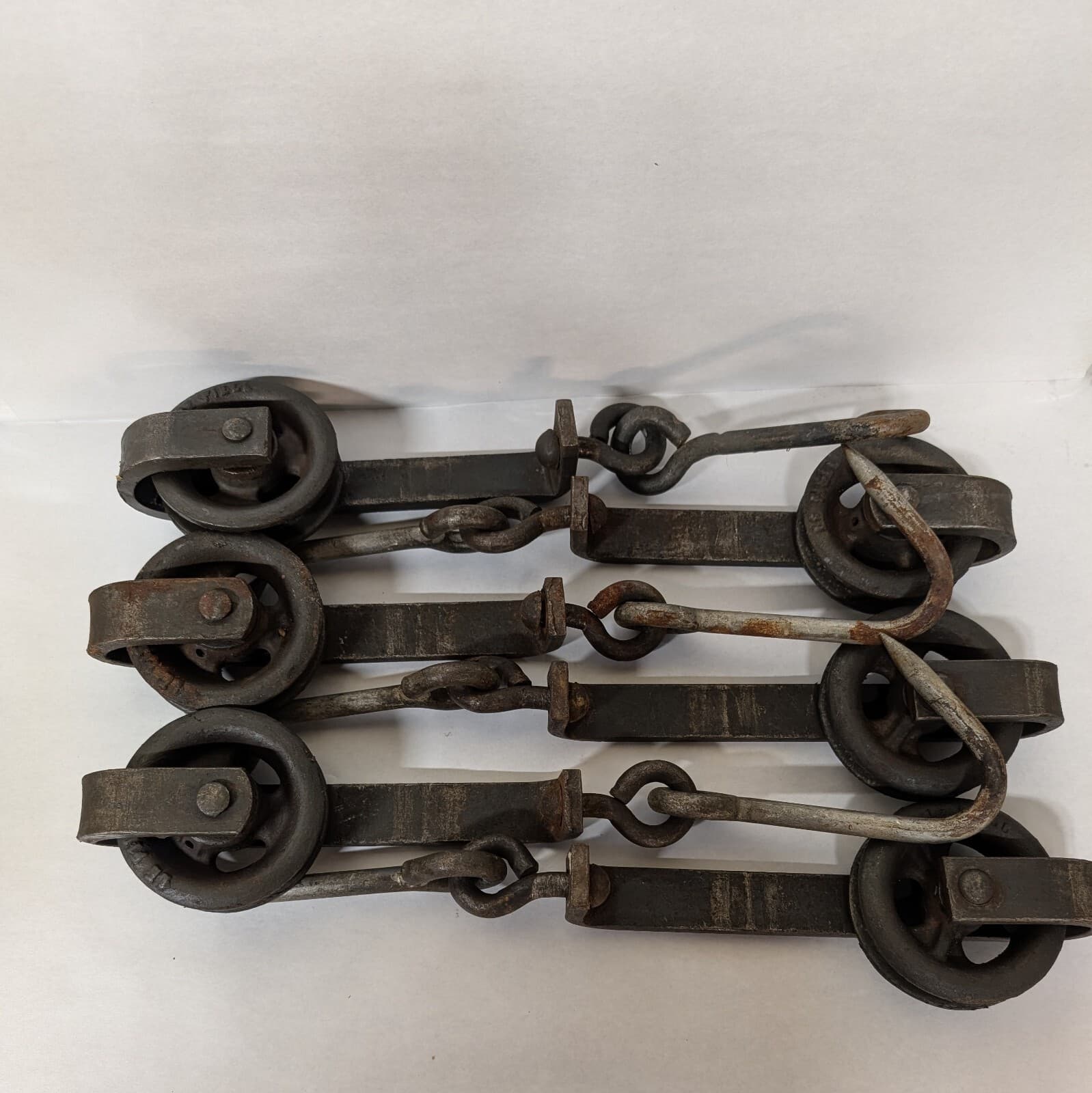 (1) 18" Meat Trolley Hook Butcher Beef Hog Sheep Deer Elk 4