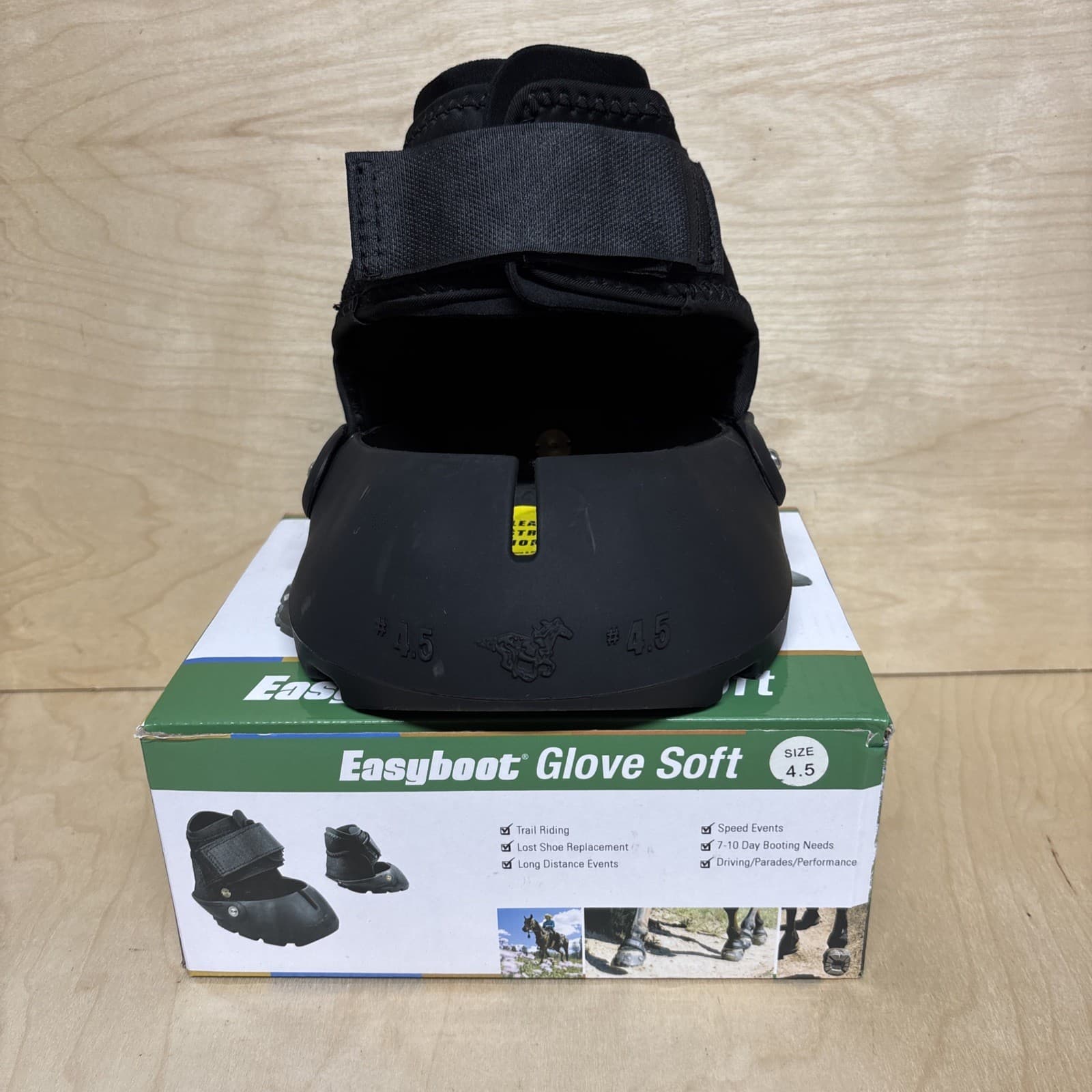 EasyCare Easyboot Glove Soft Horse Hoof Boot - SINGLE - Size 4.5 Reg Sole 5
