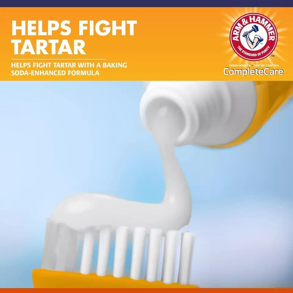 Arm & Hammer Complete Care Enzymatic Dog Toothpaste, 6.2 oz (Pack of 1) 5