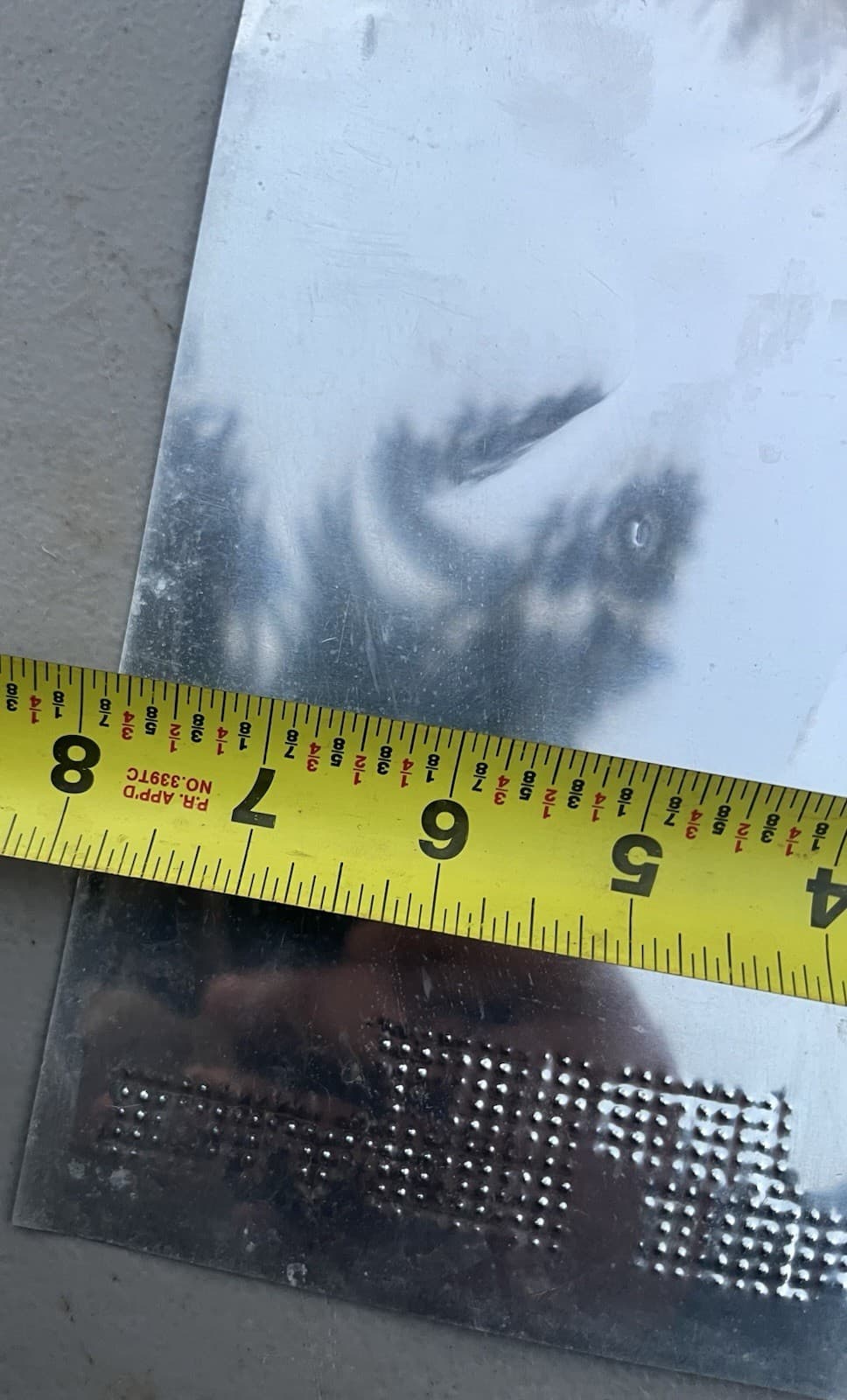 Vintage New Jersey Forest Fires Tin Sign  5