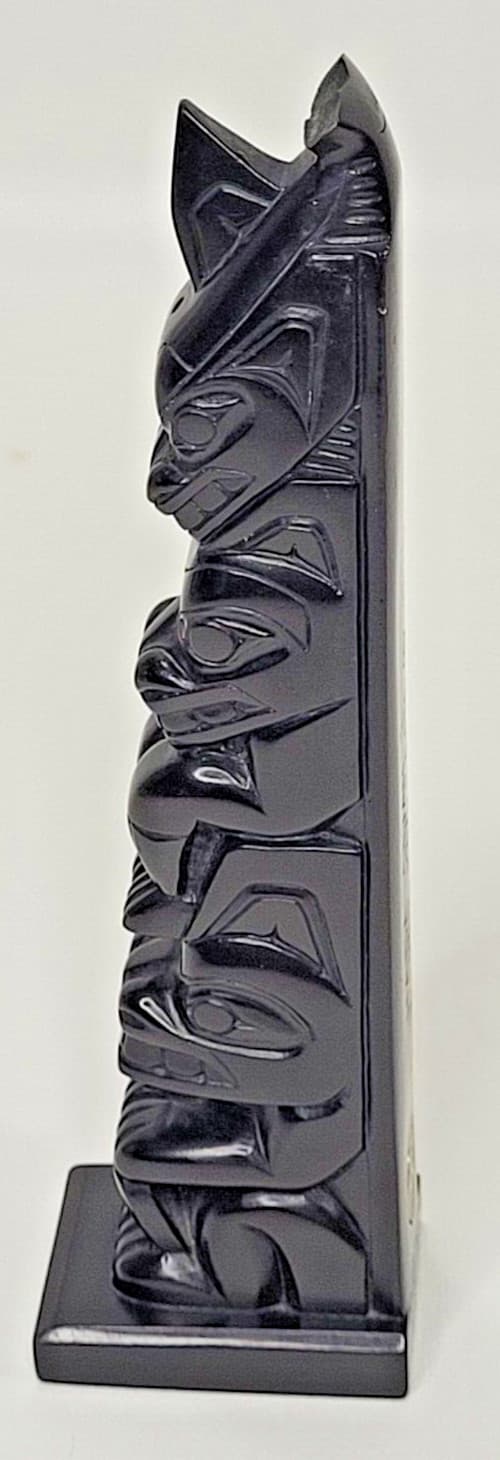 Vintage Museum Reproduction Haida Gwaii VII-B-1911 MCC-CMC 6" Resin Totem Pole 2